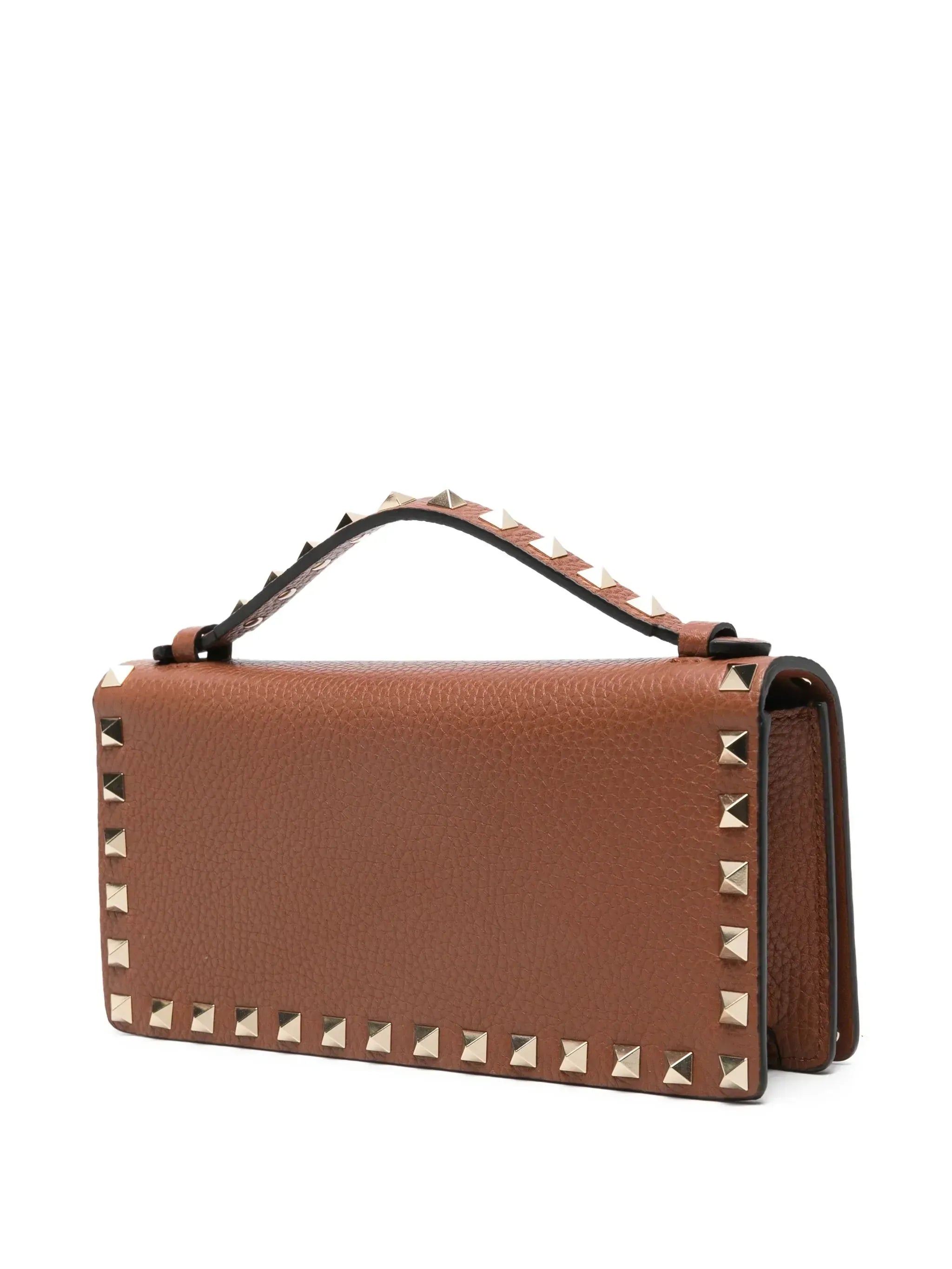Valentino Garavani Stud-Embellished Top-Handle Mini Bag