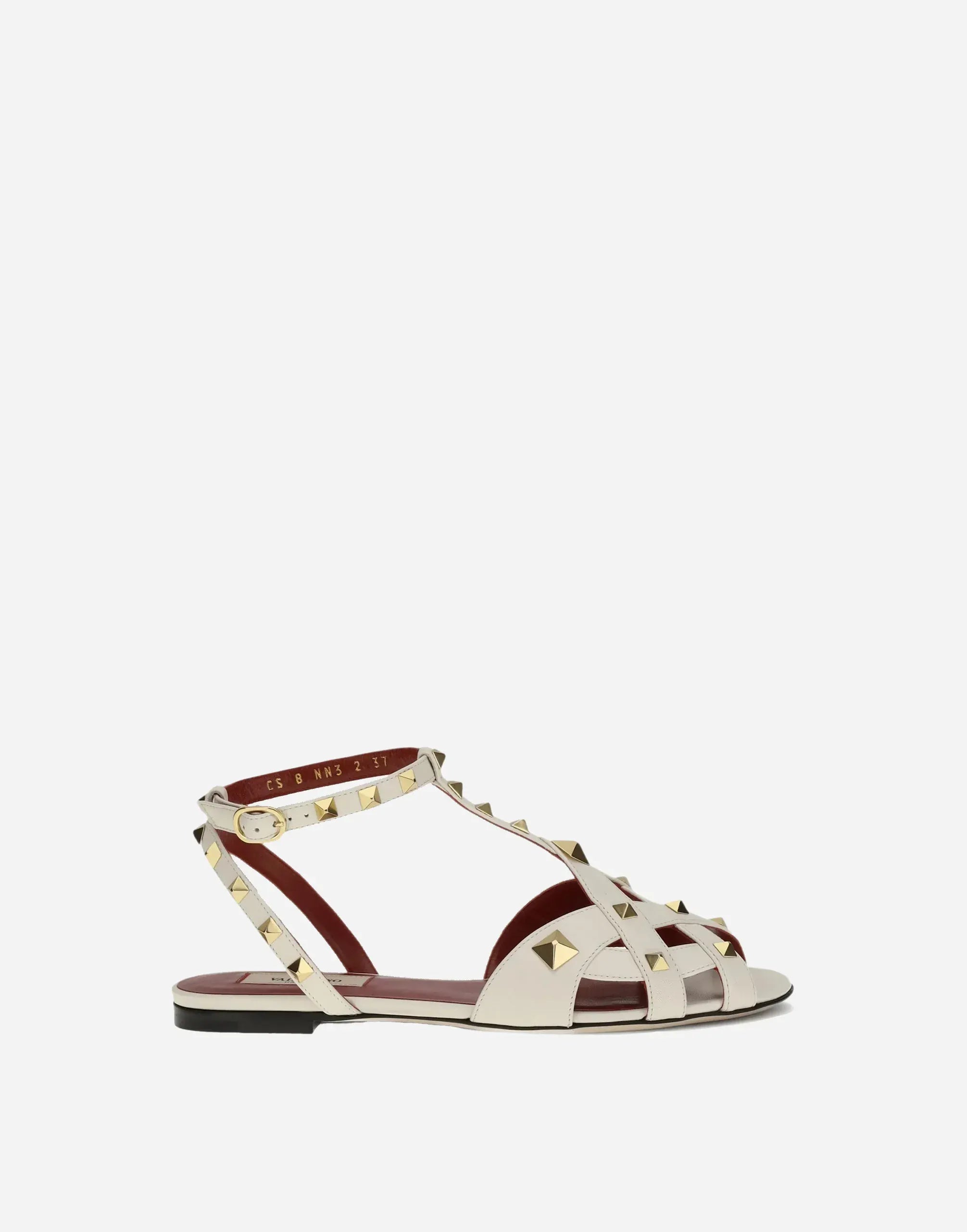 Valentino Garavani Sandalen van kalfsleer met studs