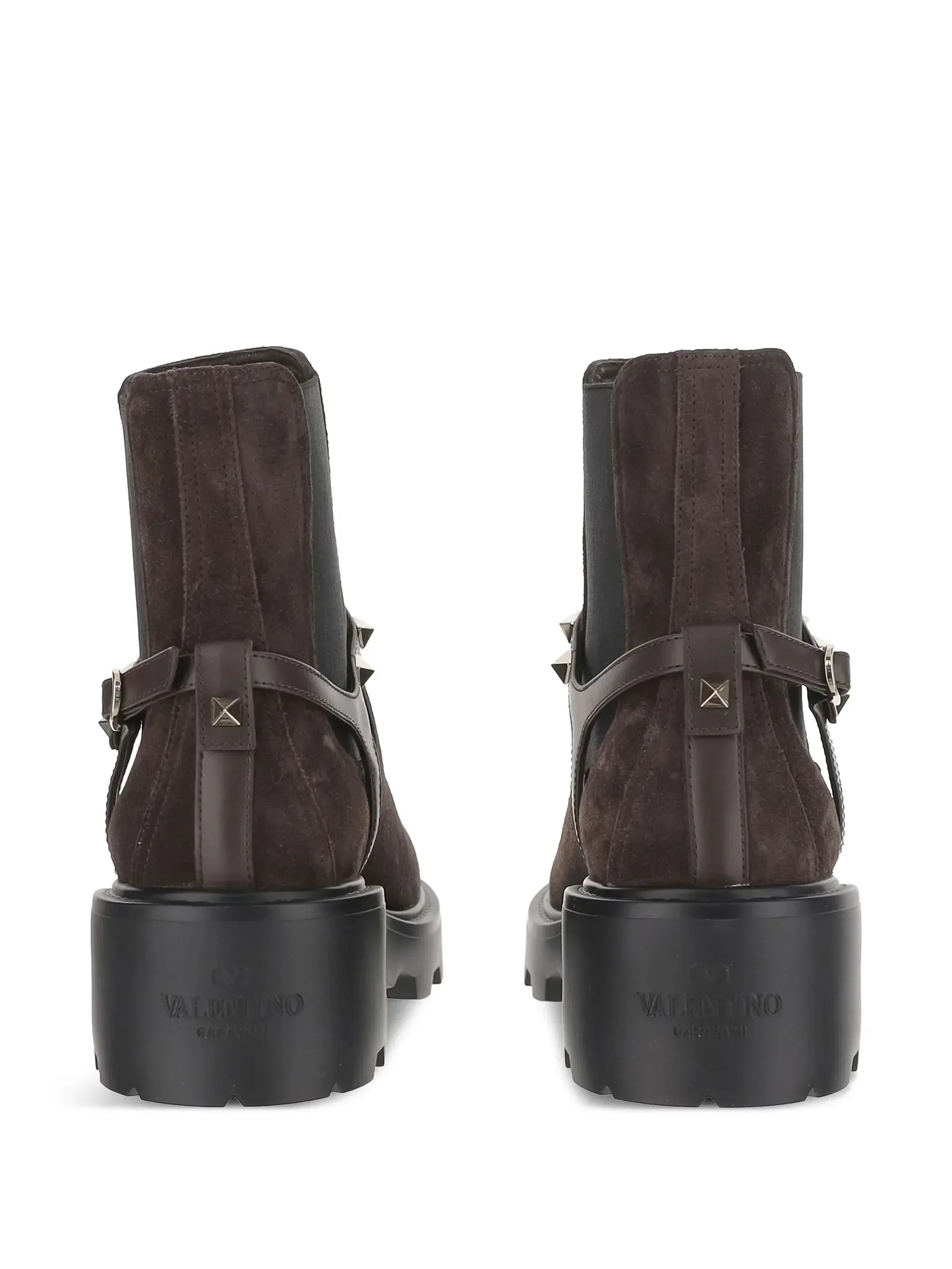 Valentino Garavani Bottines Chelsea à cheville ornées de clous