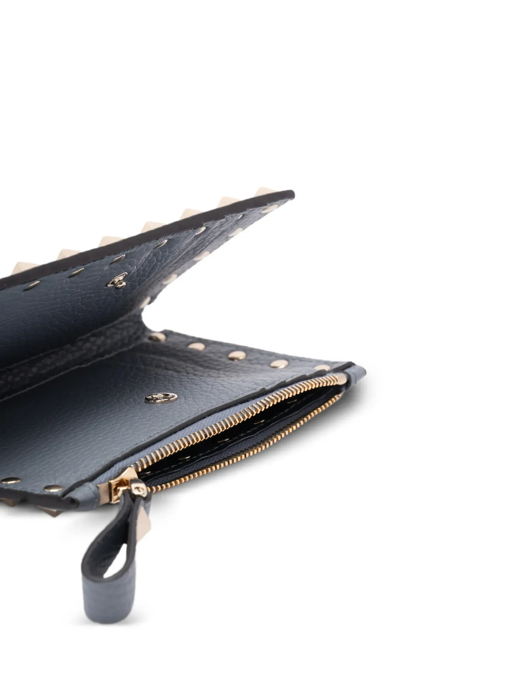 Valentino Garavani Studded Zip Wallet