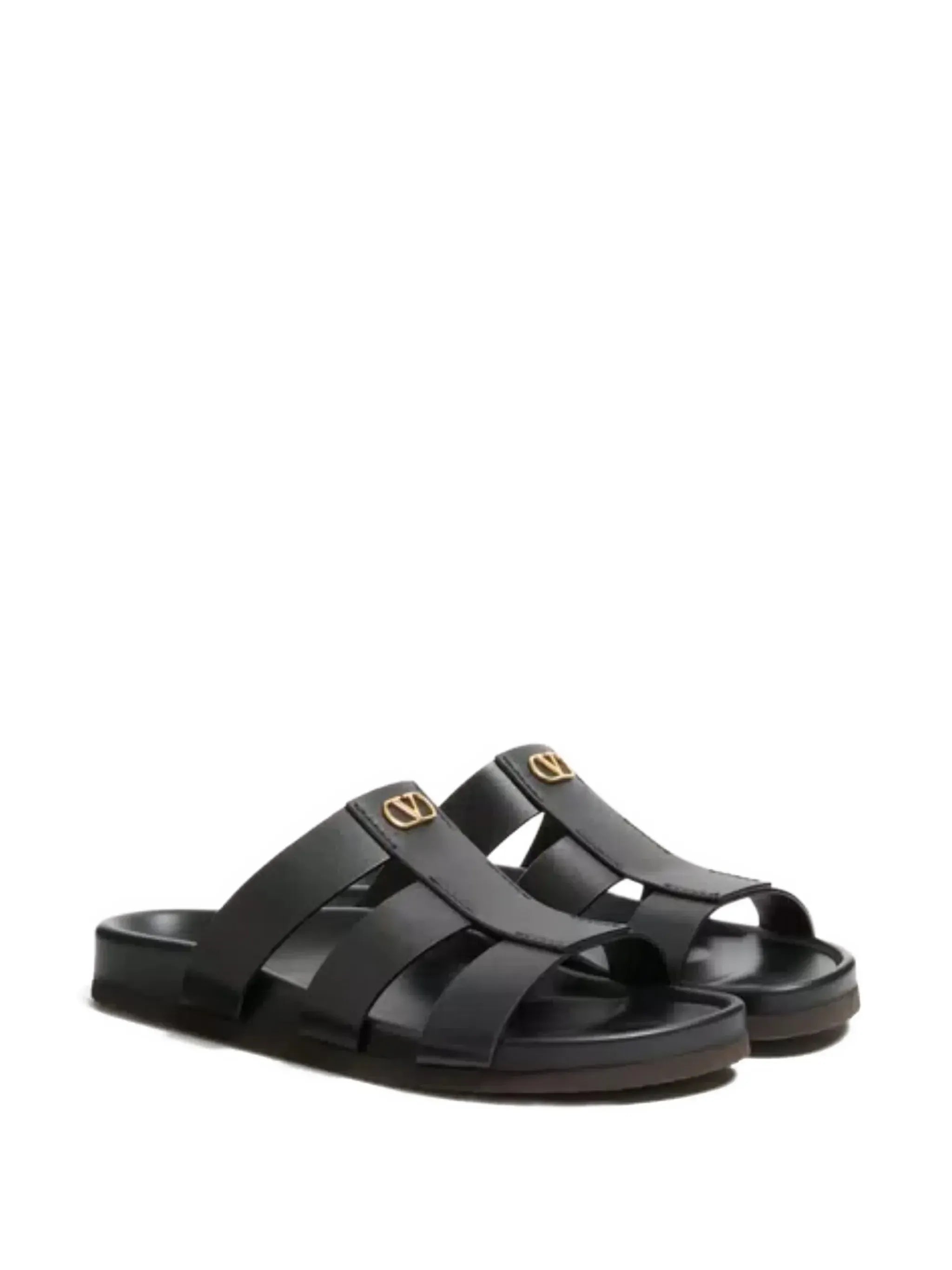 Valentino Garavani Studshield Leather Sandals