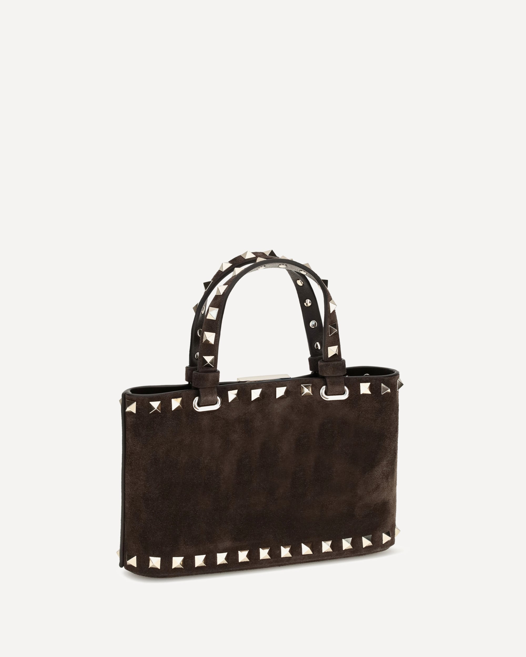 Valentino Garavani Suede Rockstud Mini Handbag