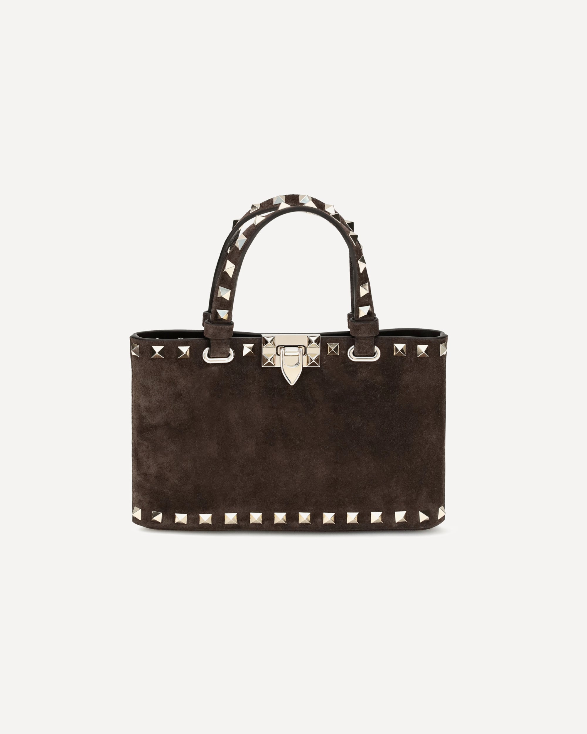 Valentino Garavani Suede Rockstud Mini Handbag