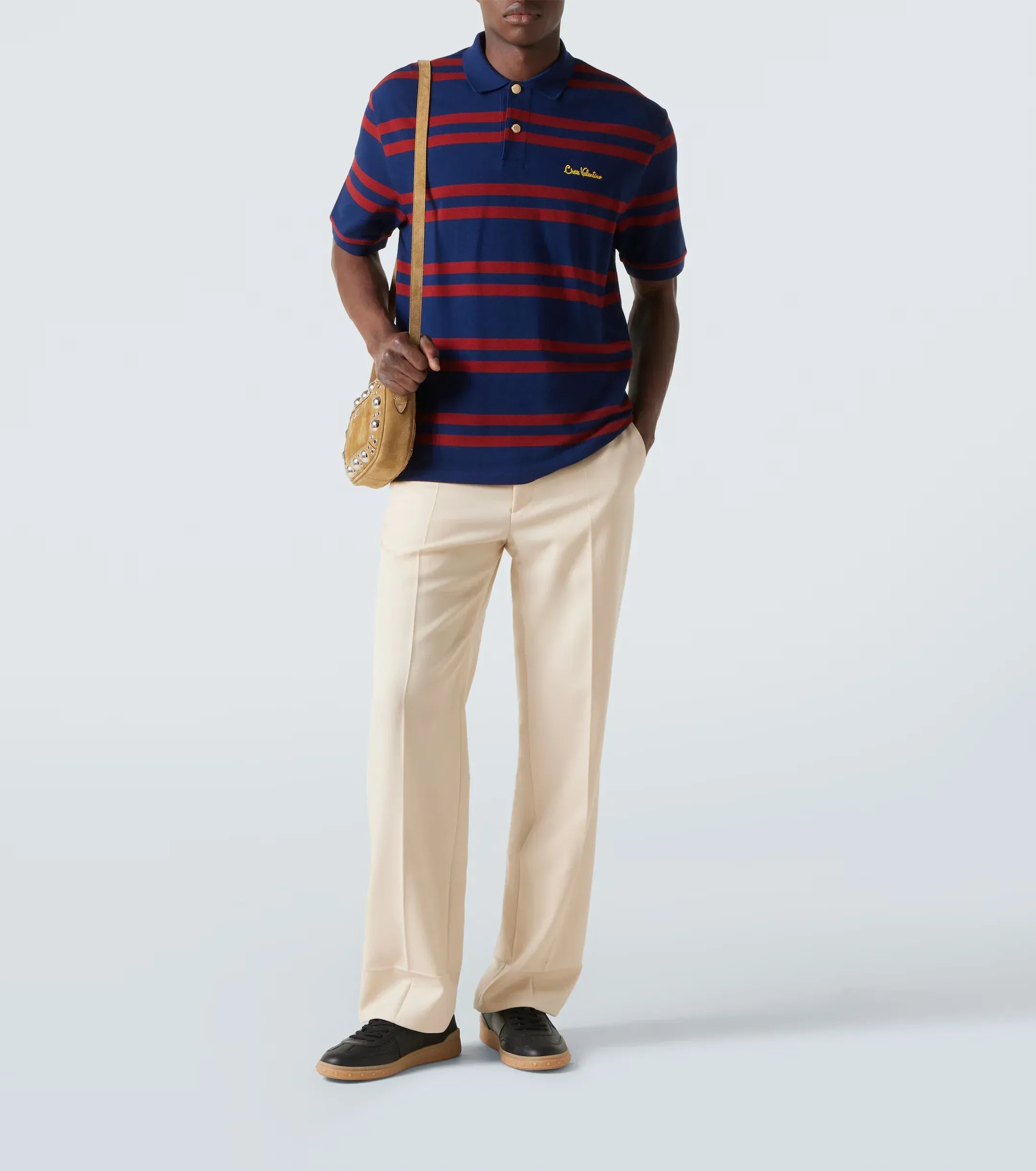 Valentino Garavani Upvillage Perforated Low-Top Sneakers