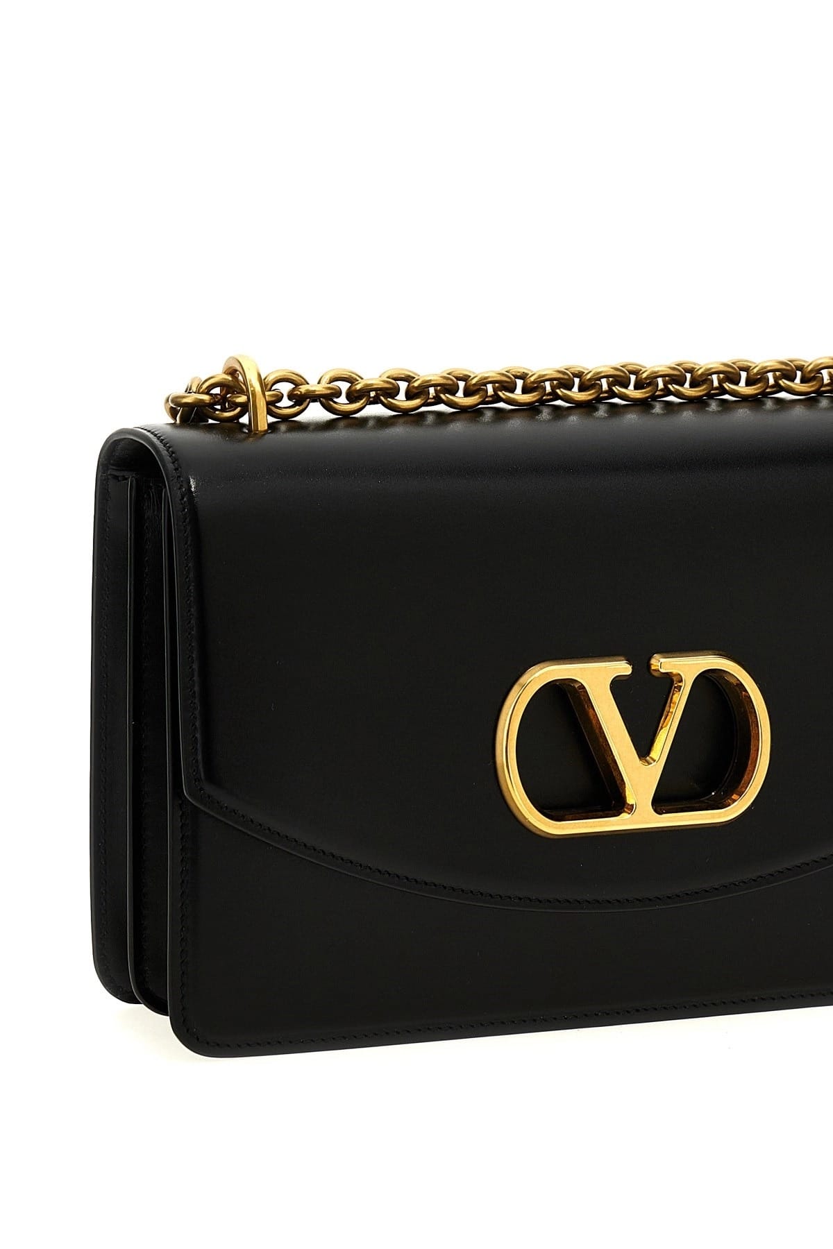 Valentino Garavani Valentino Garavani Vain Leather Shoulder Bag