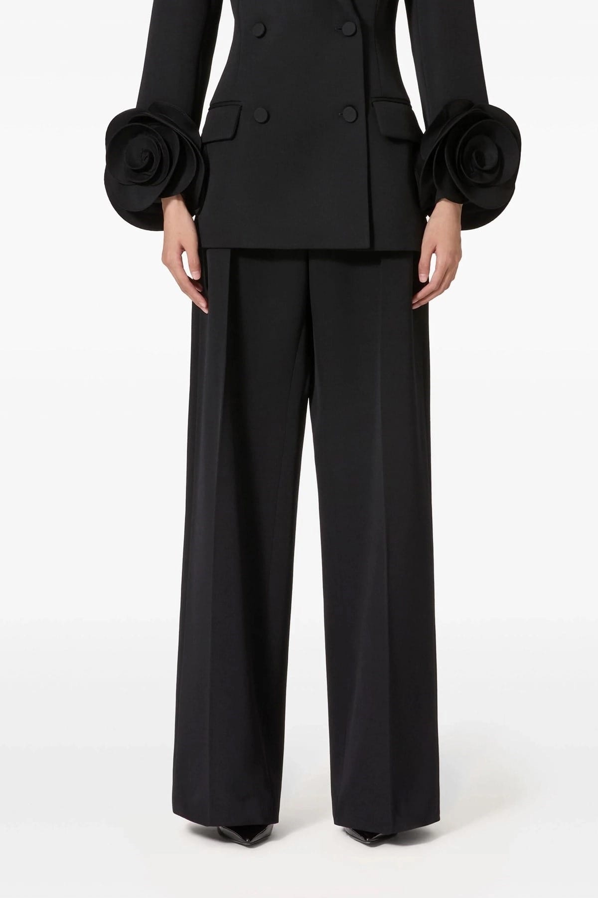 Valentino Garavani Pantalon grisaille uni - alternate view