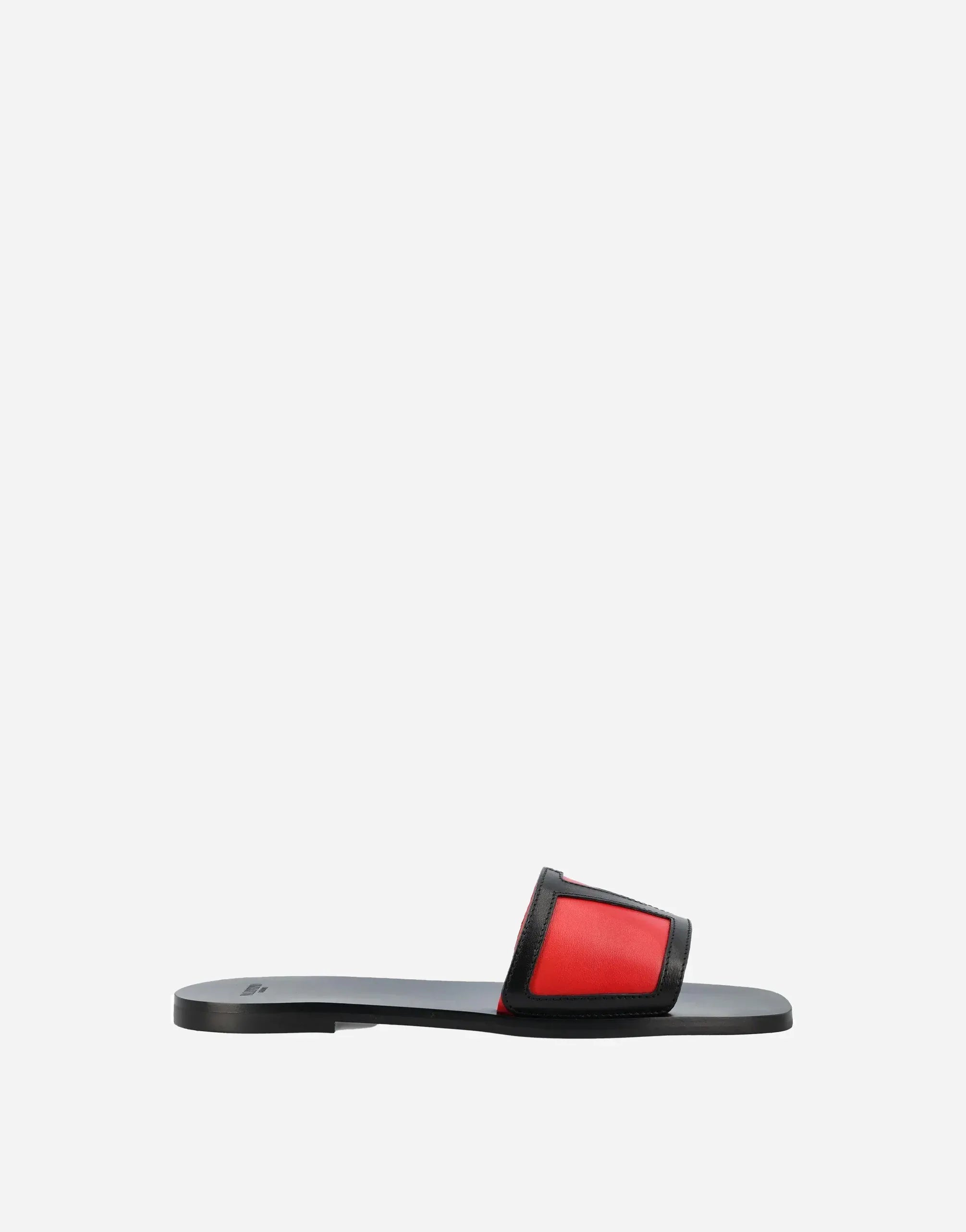 Valentino Garavani Viva Superstar VLogo Leather Slides