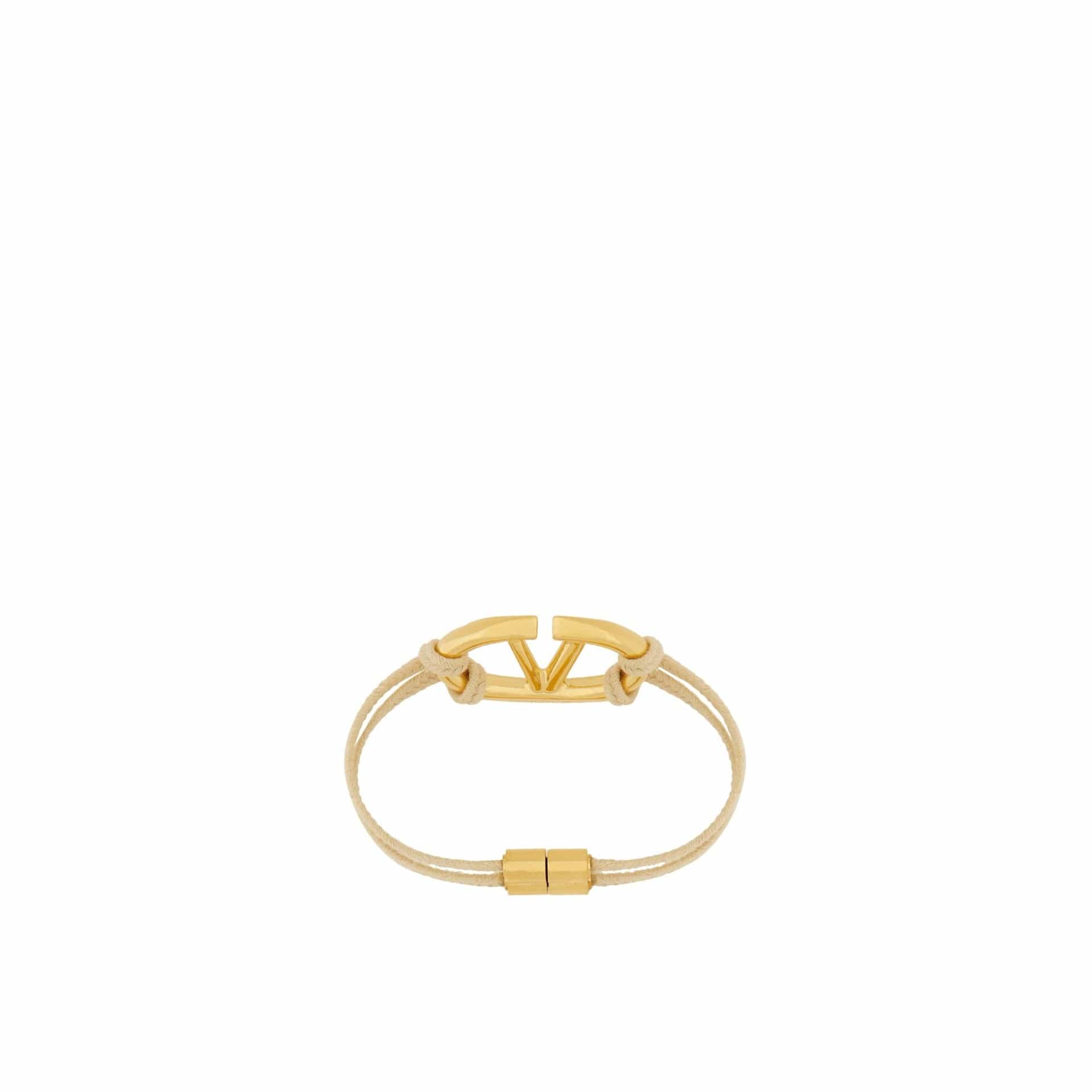 Valentino Garavani Vlogo Cotton Bracelet With Magnetic Fastening - alternate view