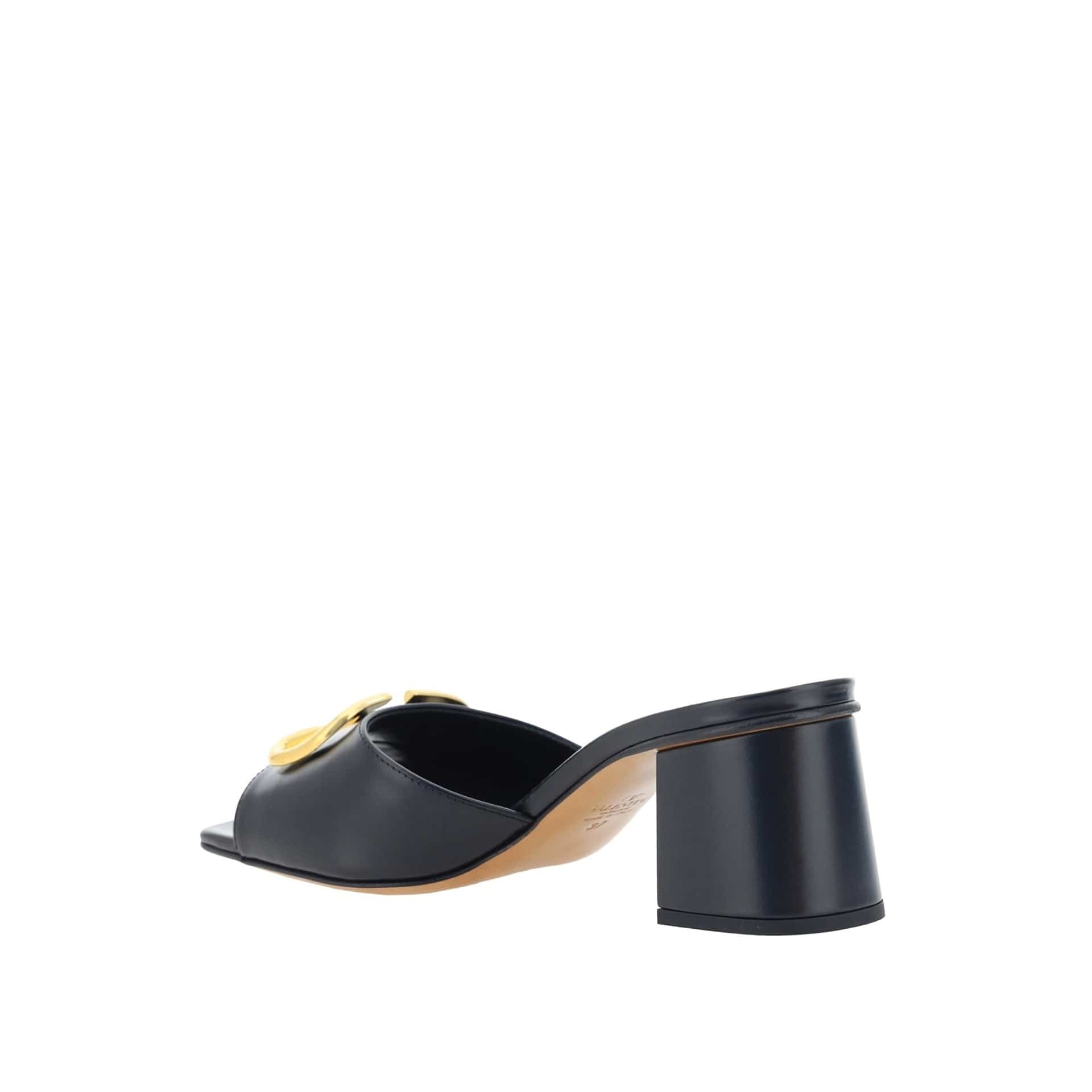Valentino Garavani Vlogo Leather Sandals With 6 Cm Heel
