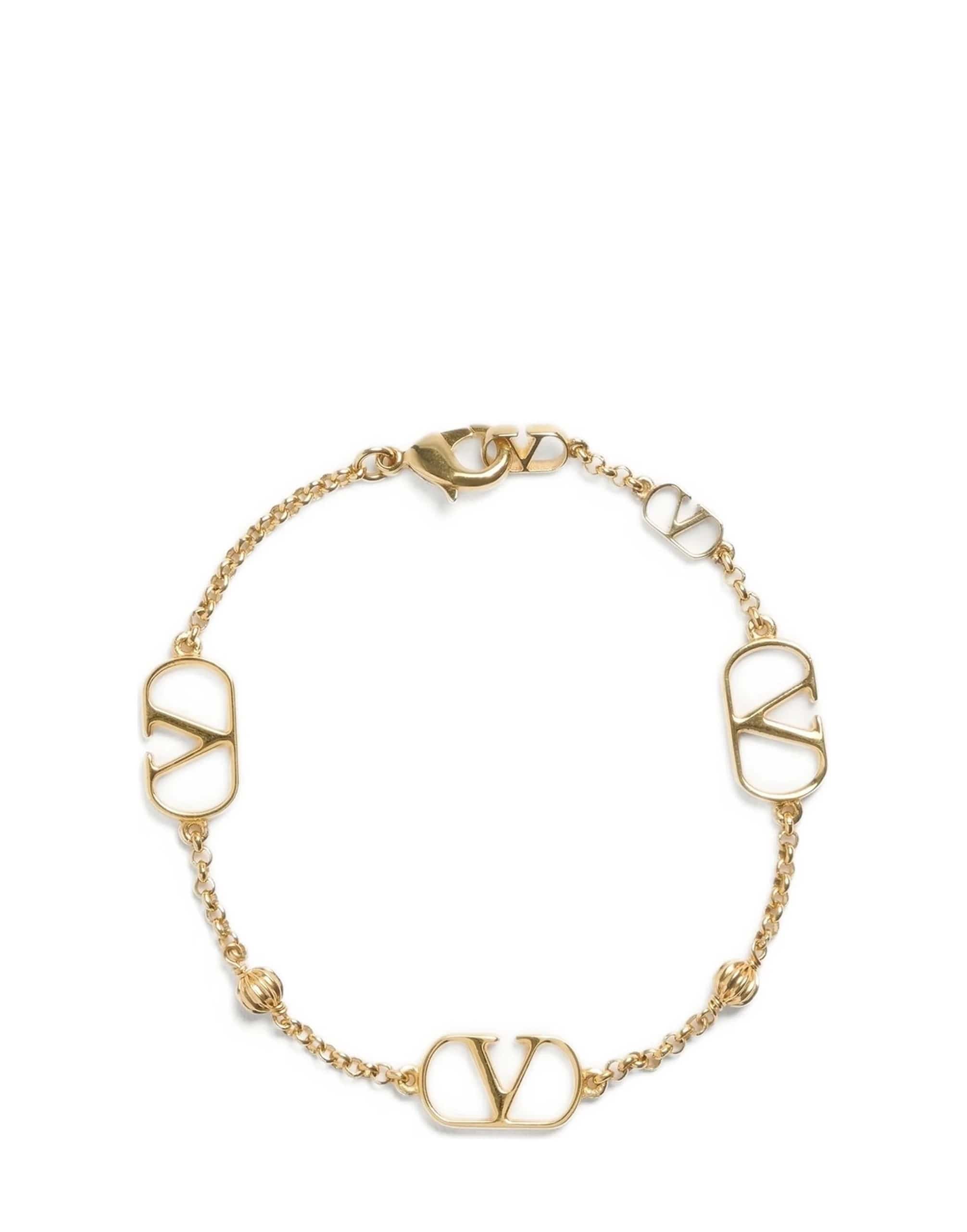 Valentino Garavani Valentino Garavani Vlogo Metal Bracelet