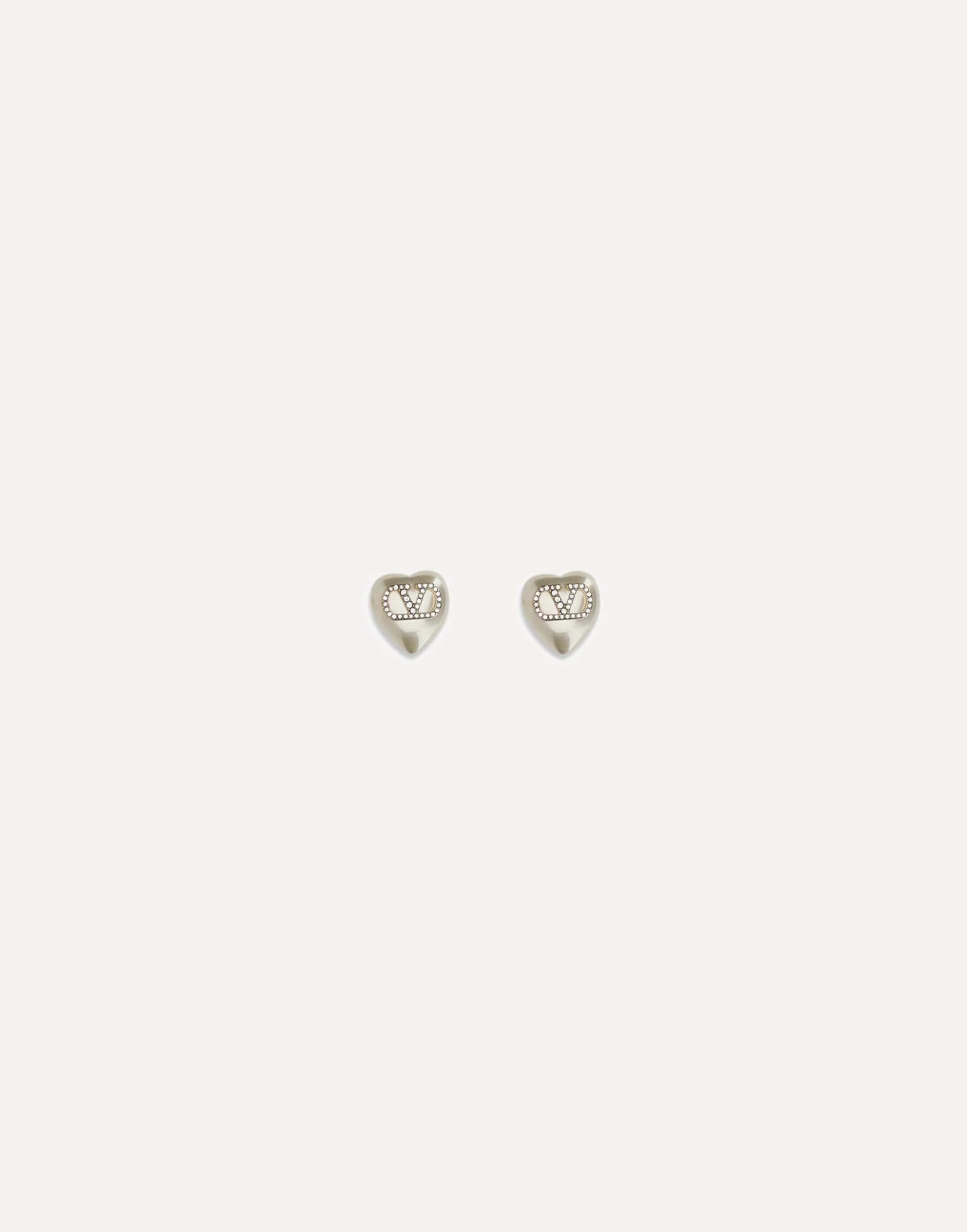 Valentino Garavani Vlogo Signature Pearl Earrings