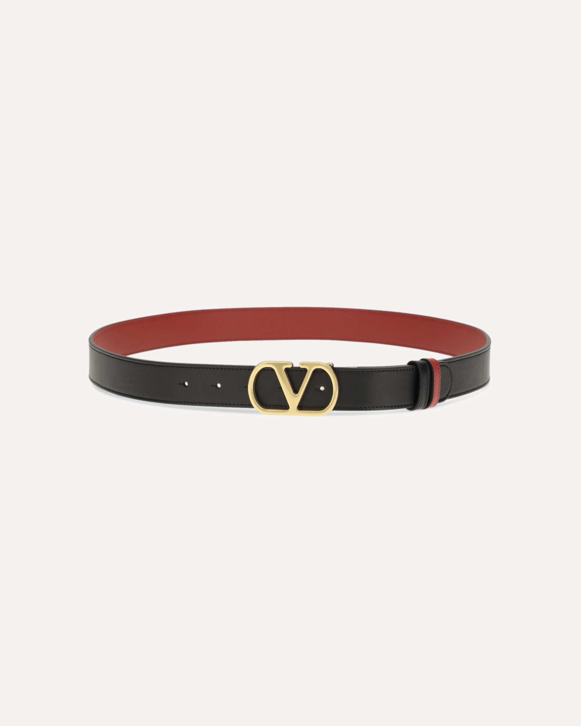 Valentino Garavani Ceinture réversible VLogo Signature - alternate view