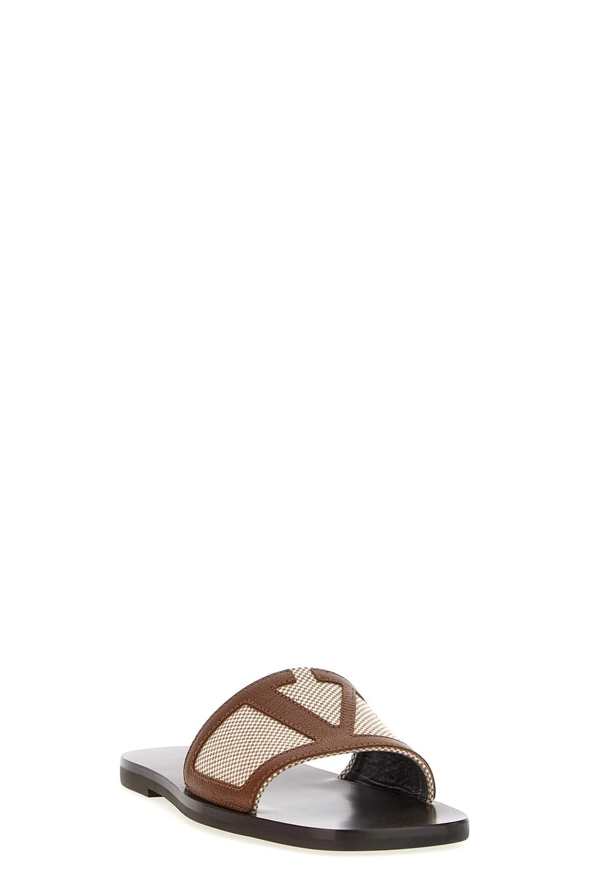 Valentino Garavani Vlogo Signature Slides - alternate view