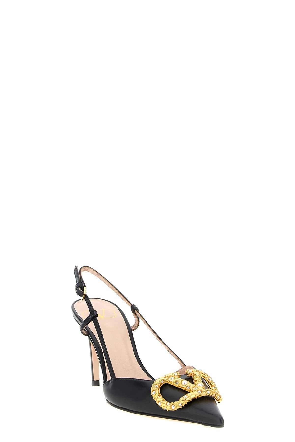 Valentino Garavani Vlogo Signature slingbackpump - alternate view