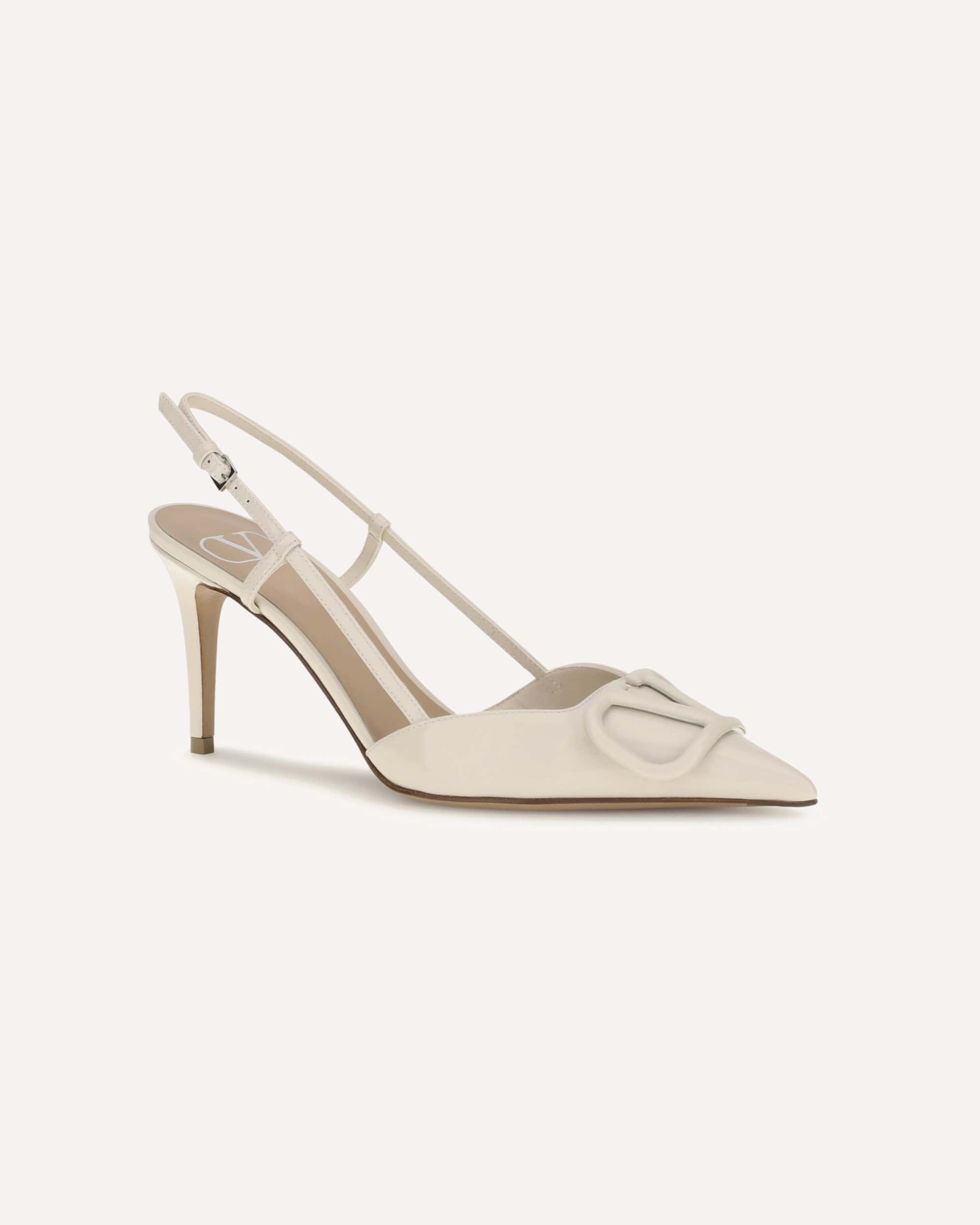 Valentino Garavani Vlogo Signature Slingback Pumps - alternate view