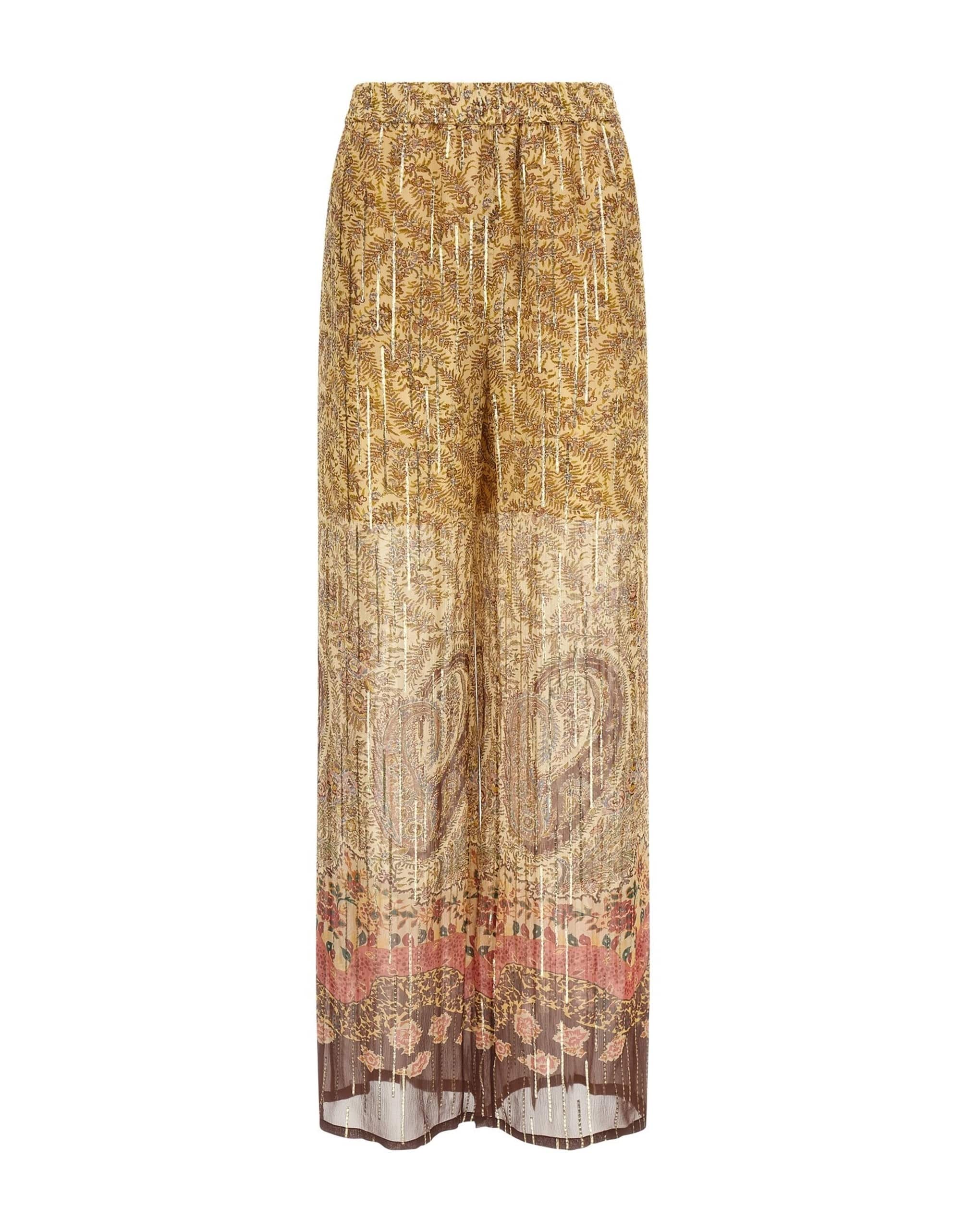 Valentino Garavani Valentino Garavani Voyage Imaginaire Silk Pants