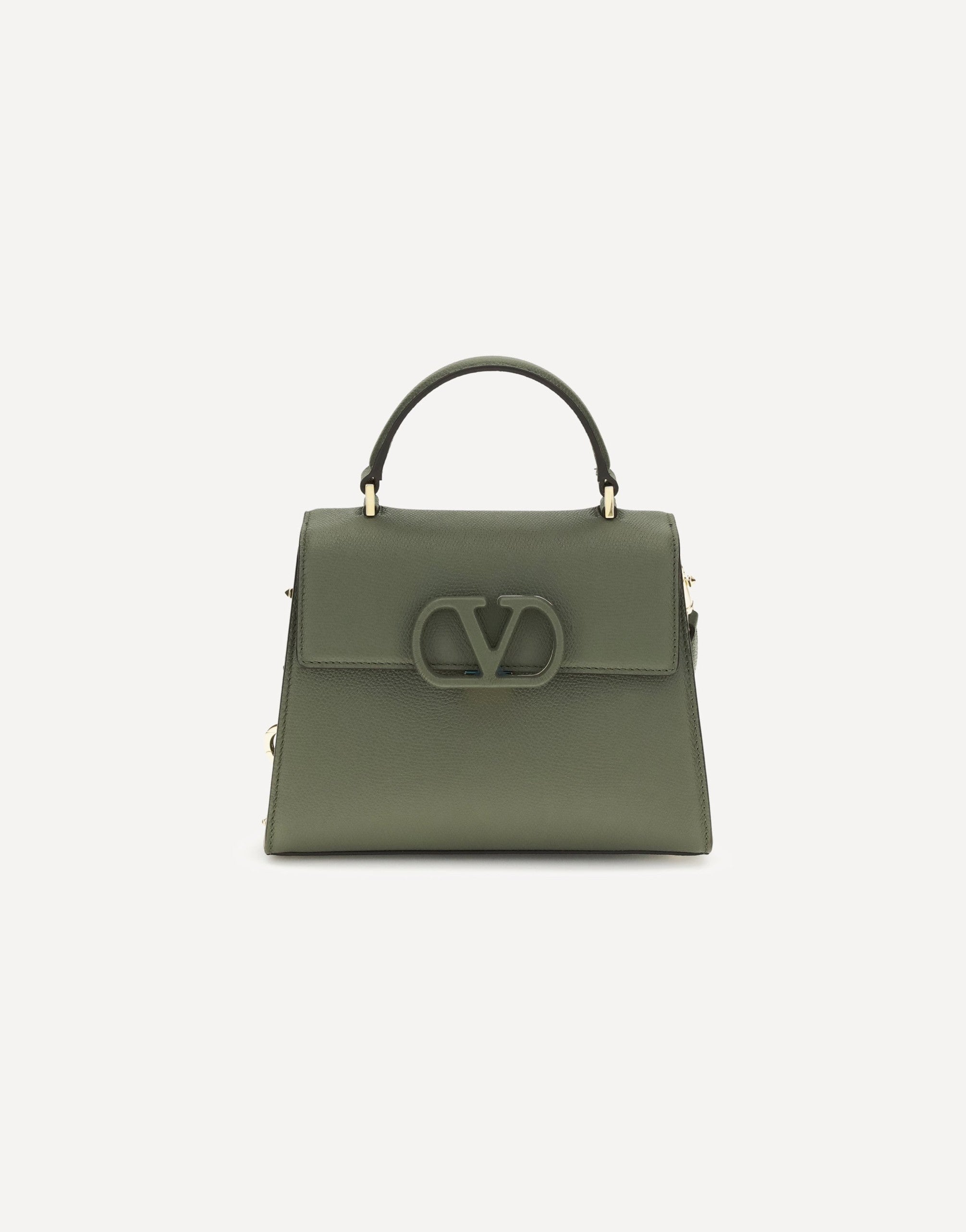 Valentino Garavani Vsling Mini Grained Calfskin Handbag