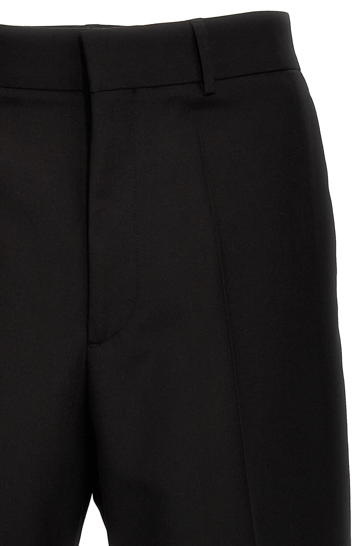 Valentino Garavani Valentino Garavani Wool Carrot Fit Pants