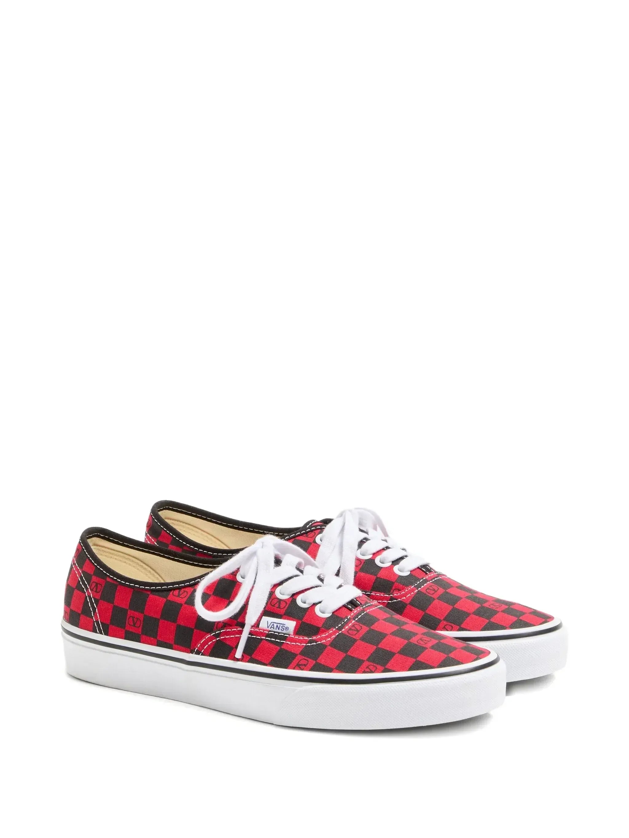 Valentino Garavani x Vans VLogo Checkerboard-Print Low-Top Sneakers