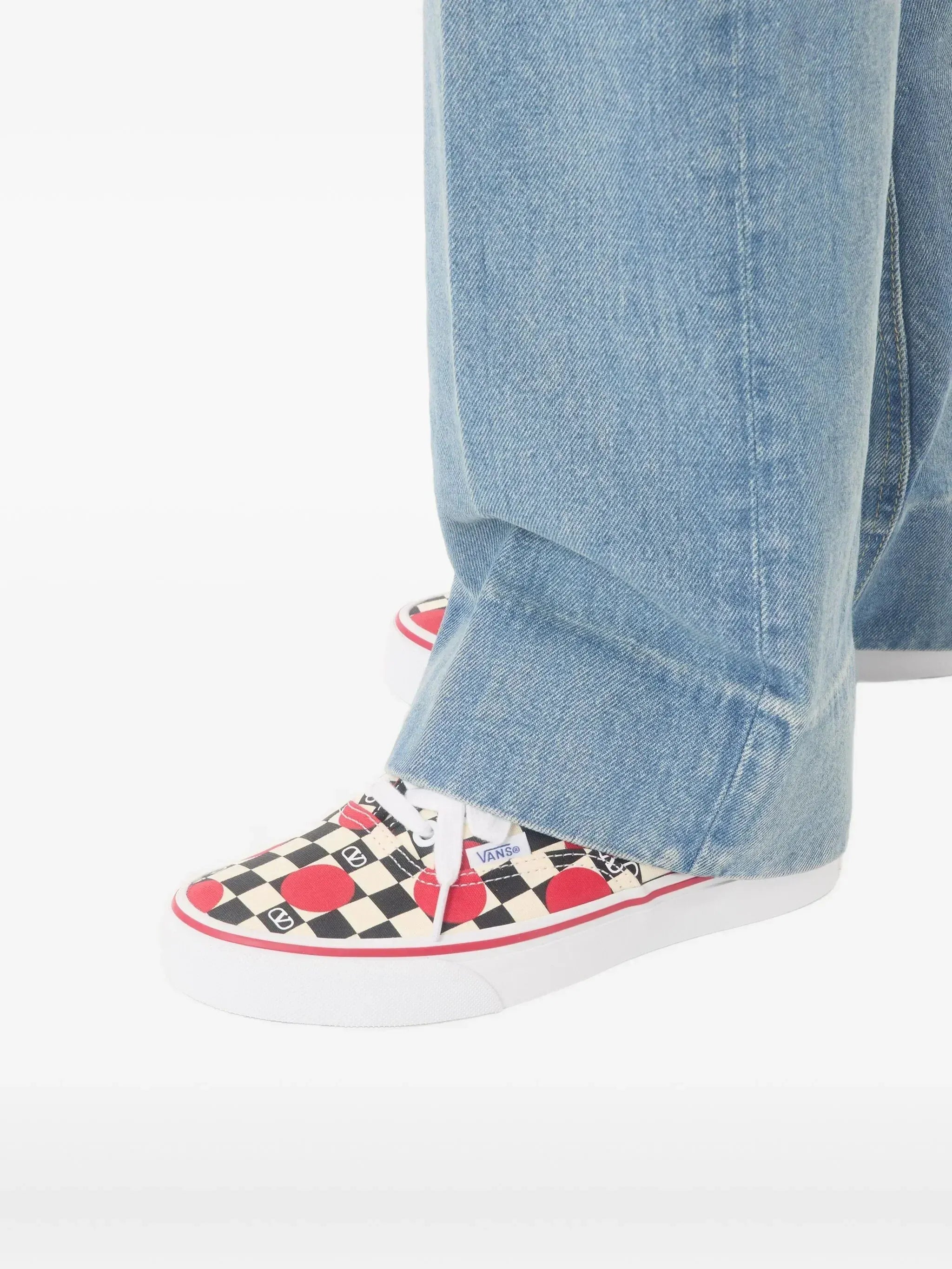 Valentino Garavani x Vans VLogo-Sneaker mit Checkerboard-Print
