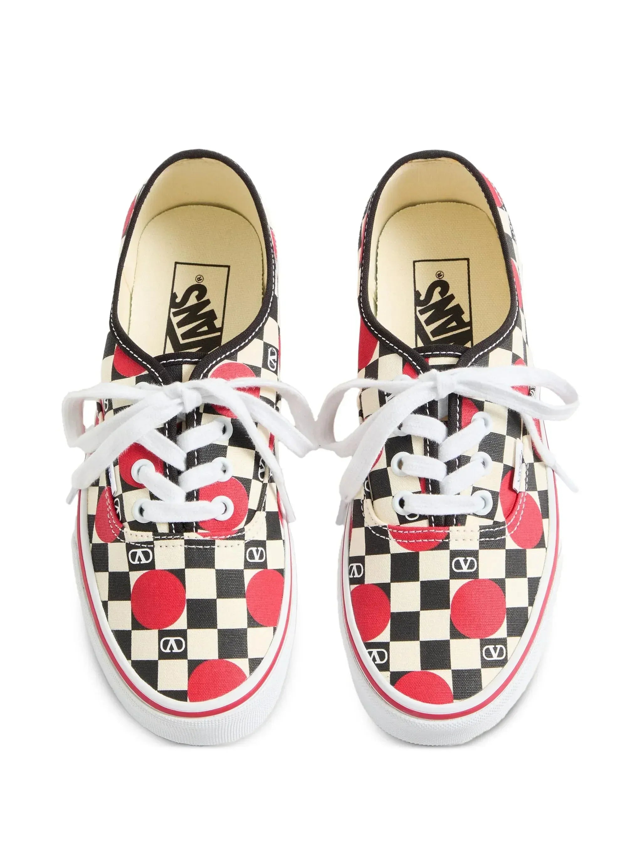 Valentino Garavani x Vans VLogo-Sneaker mit Checkerboard-Print