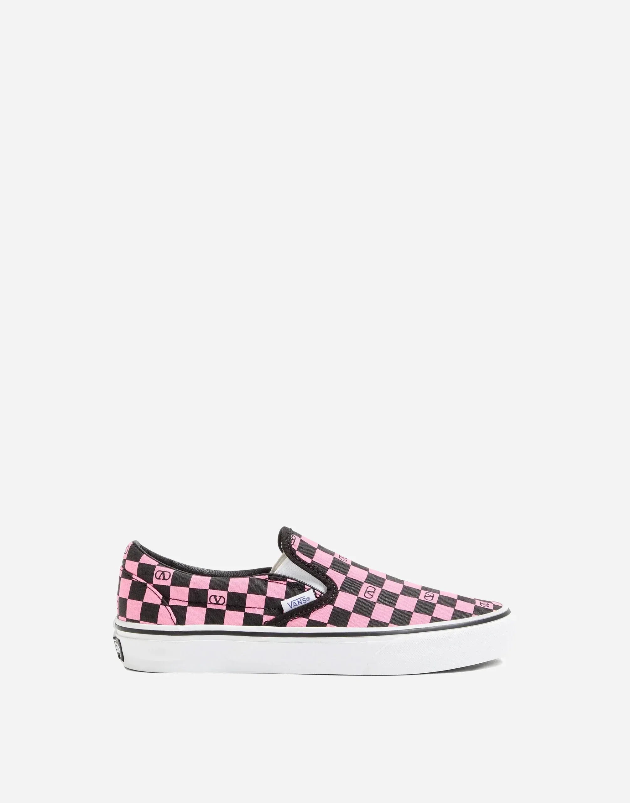 Valentino Garavani X Vans VLogo Checkerboard Slip-On Print Sneakers