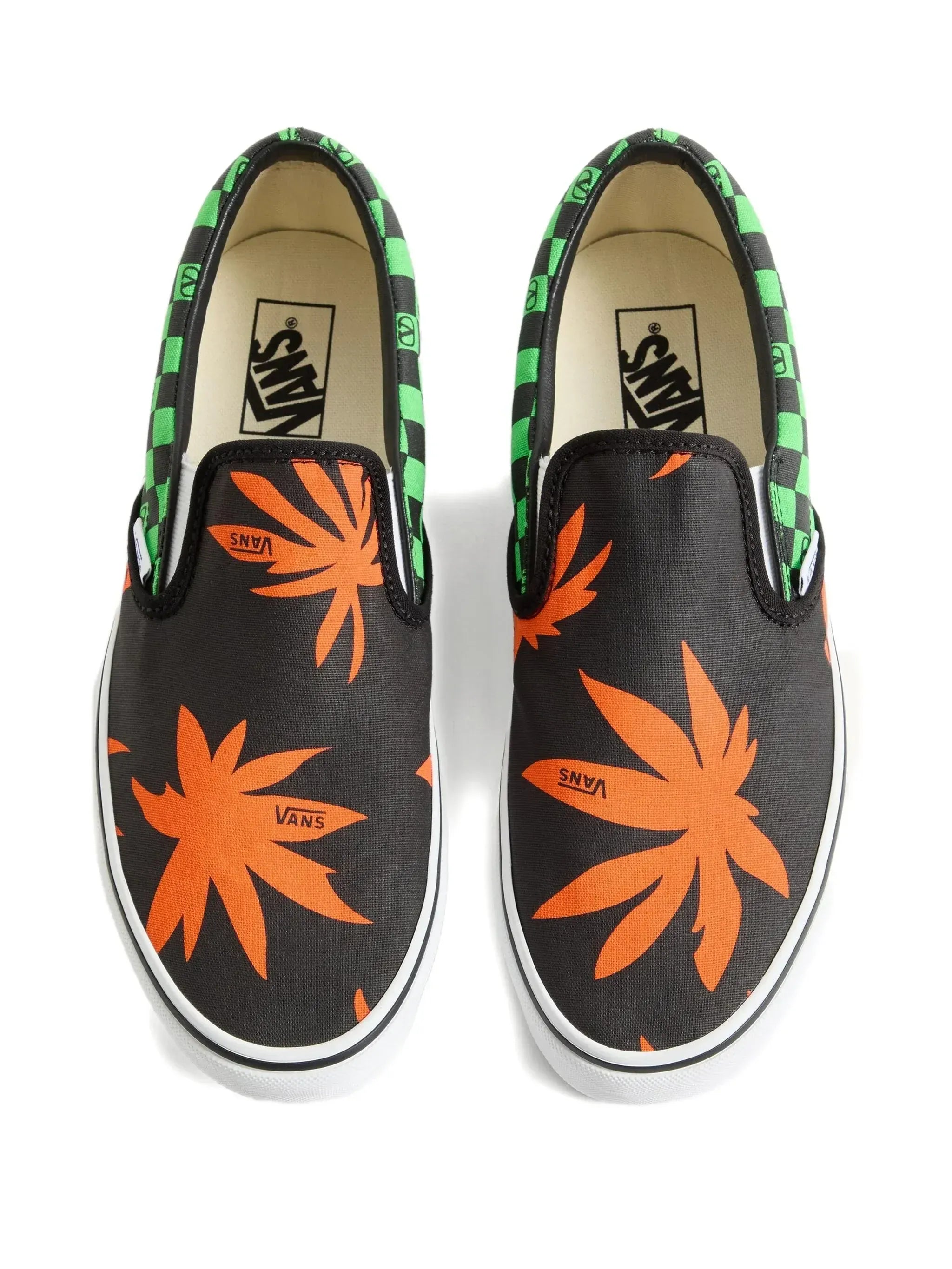 Valentino Garavani x Vans VLogo Printed Canvas Slip-On Sneakers