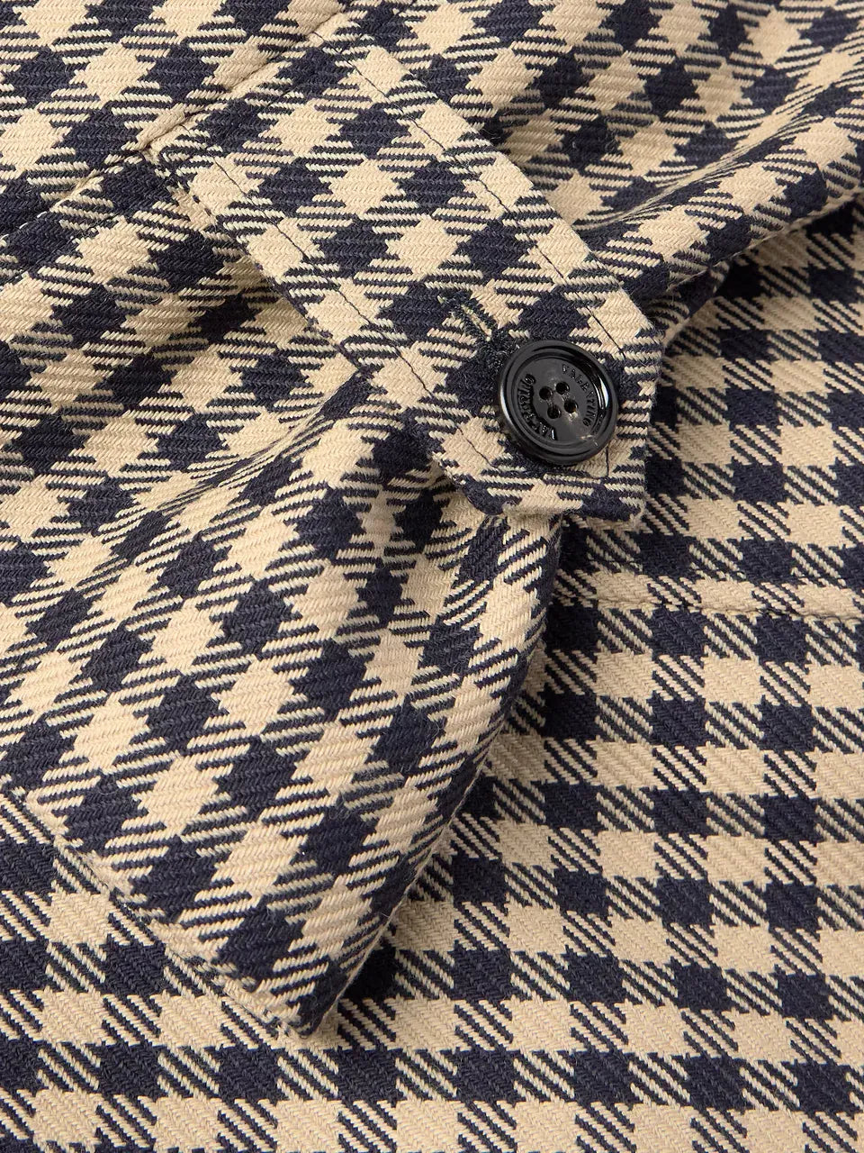 Valentino Gingham Cotton and Wool-Blend Coat