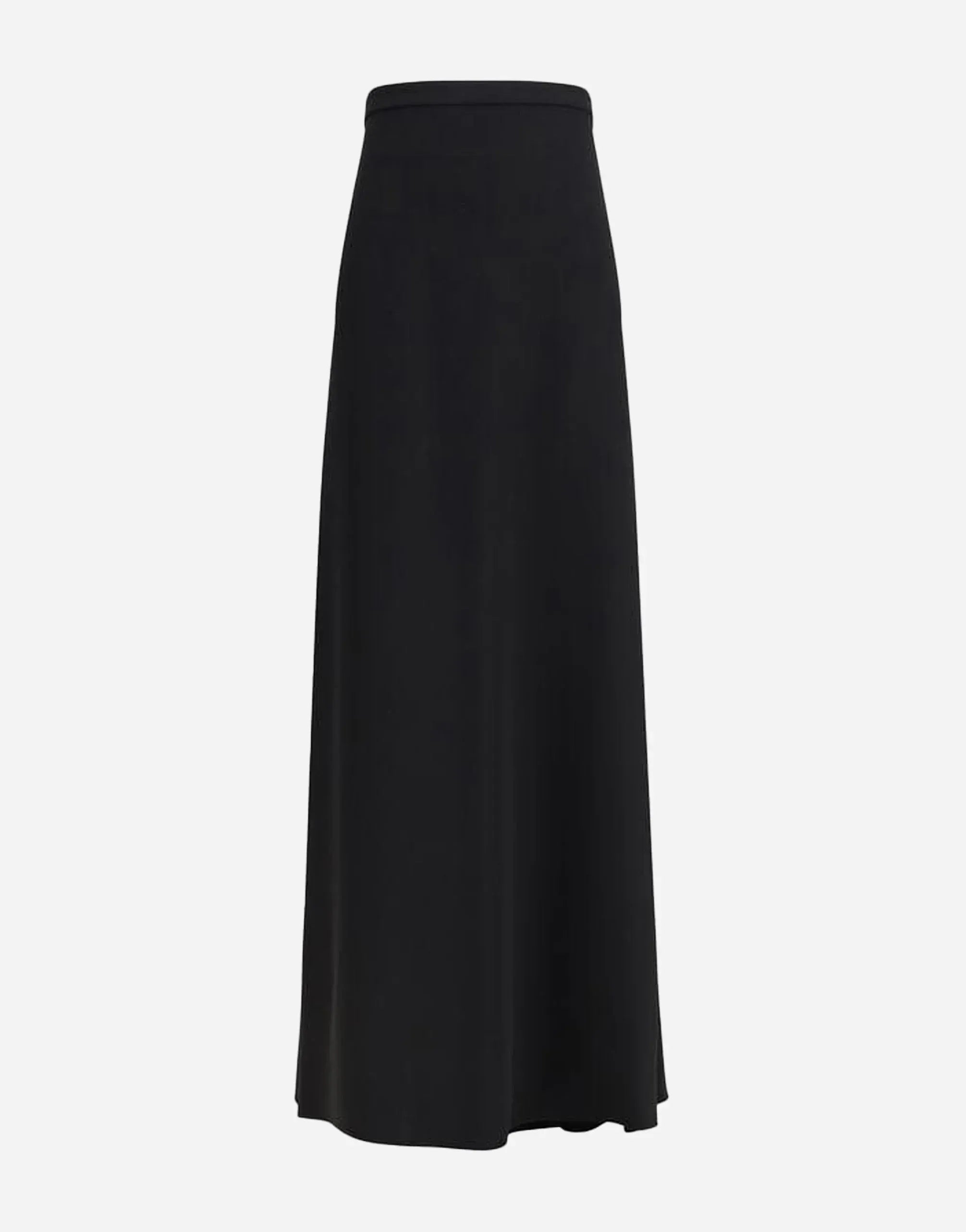 Valentino High-Waisted Flared Cady Couture Maxi Skirt