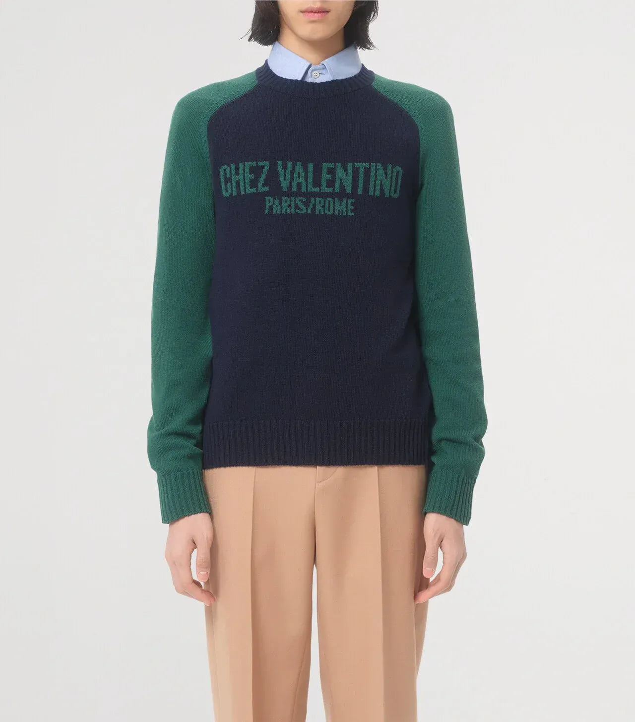 Valentino Jacquard Chez Valentino Sweater