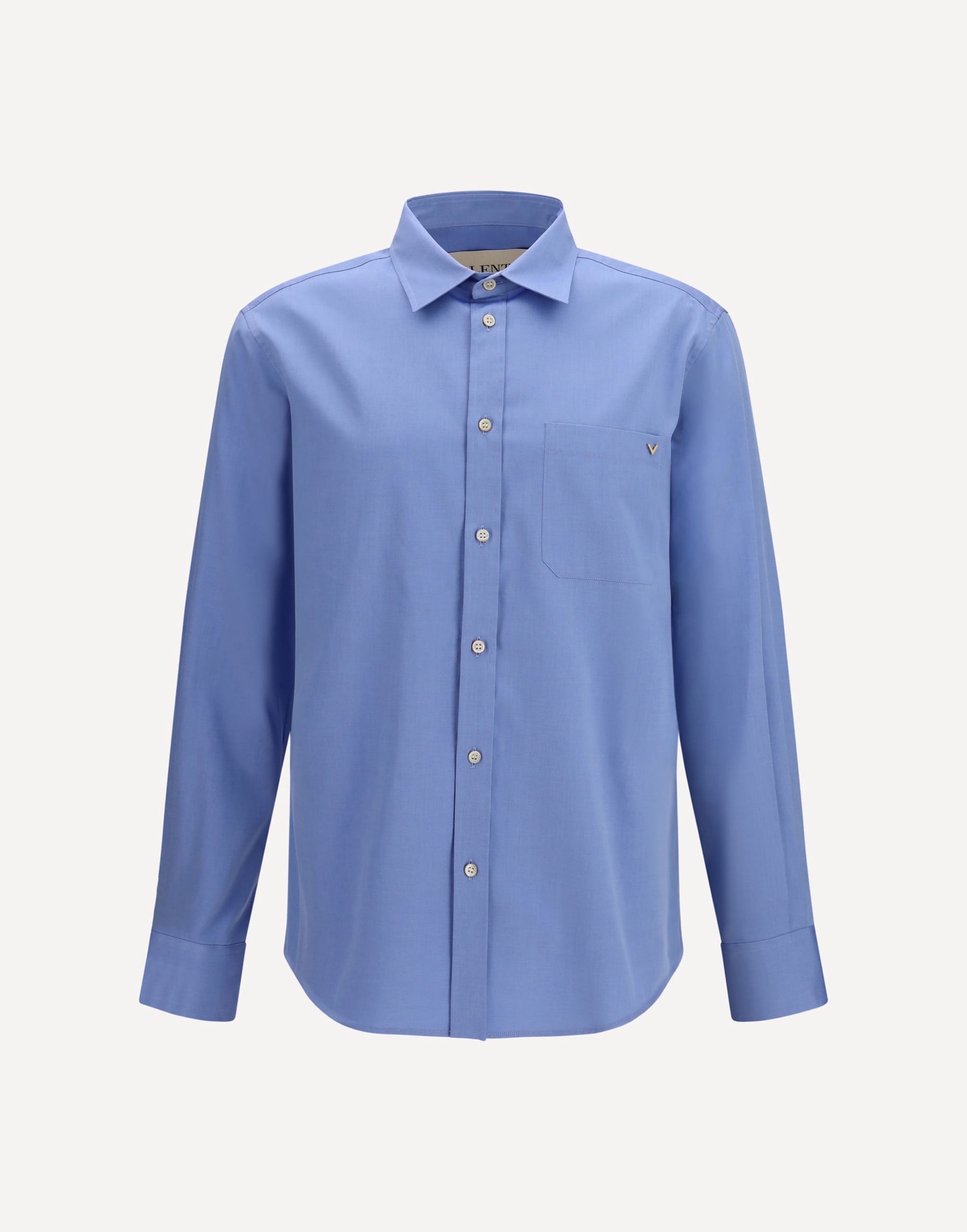 Valentino Lightweight Cotton Shirt With Vgold