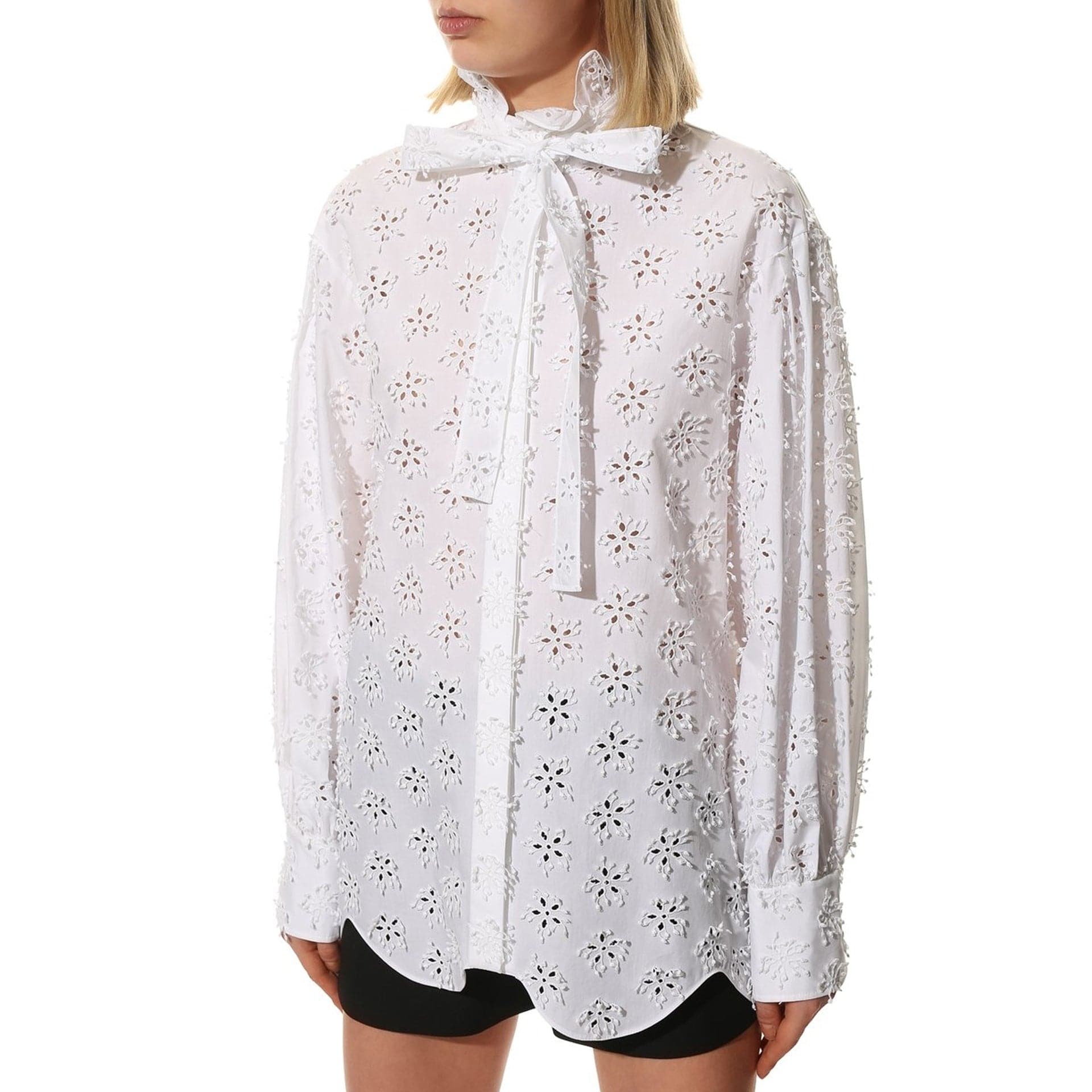 Valentino Long Sleeved Cotton Shirt - alternate view