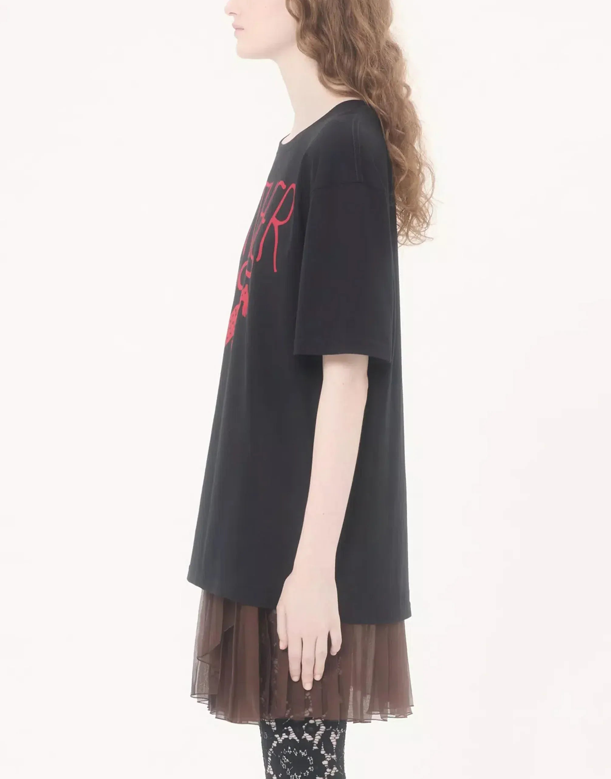 Valentino Panther Graphic Printed T-Shirt