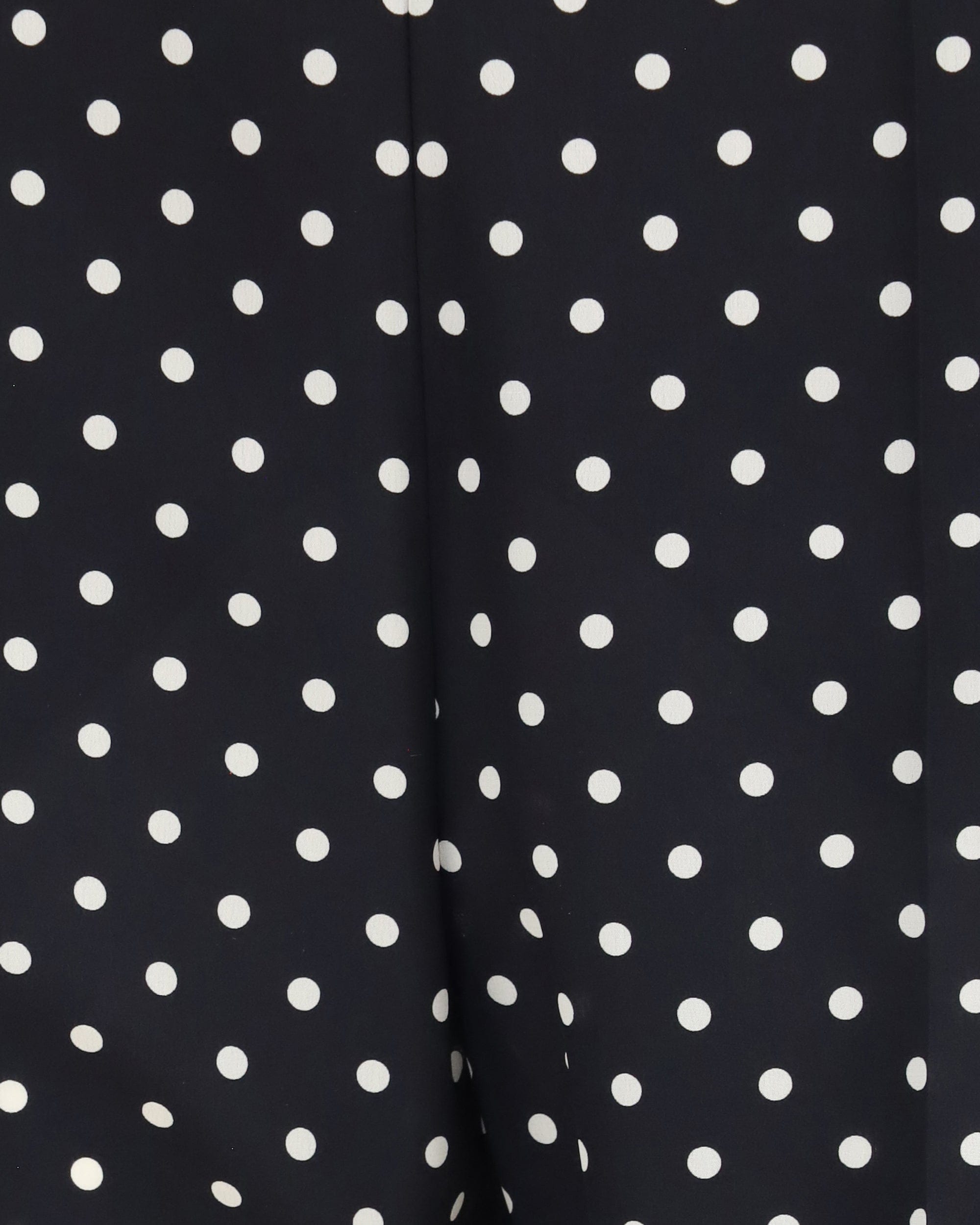 Valentino Valentino Polka-Dot Crêpe De Chine Pants