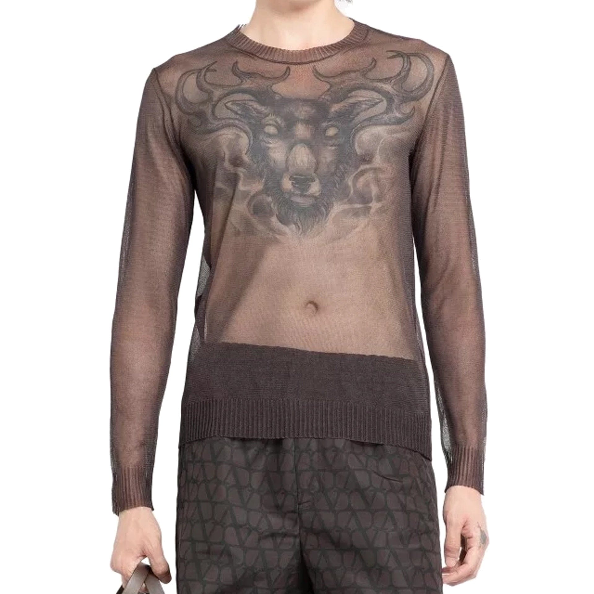 Valentino Semi-Transparent Sweater