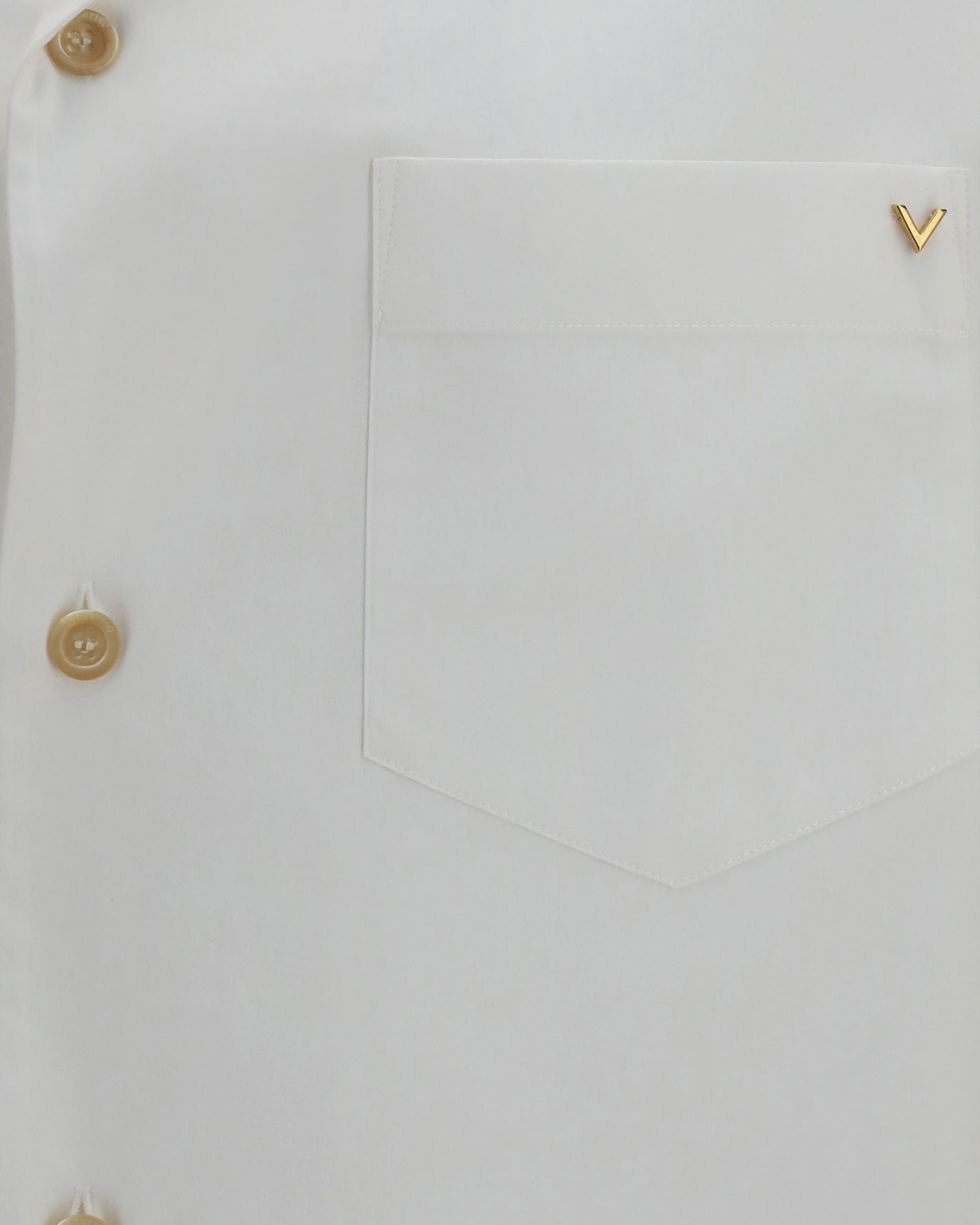 Valentino Valentino Short-Sleeve Shirt With Vlogo