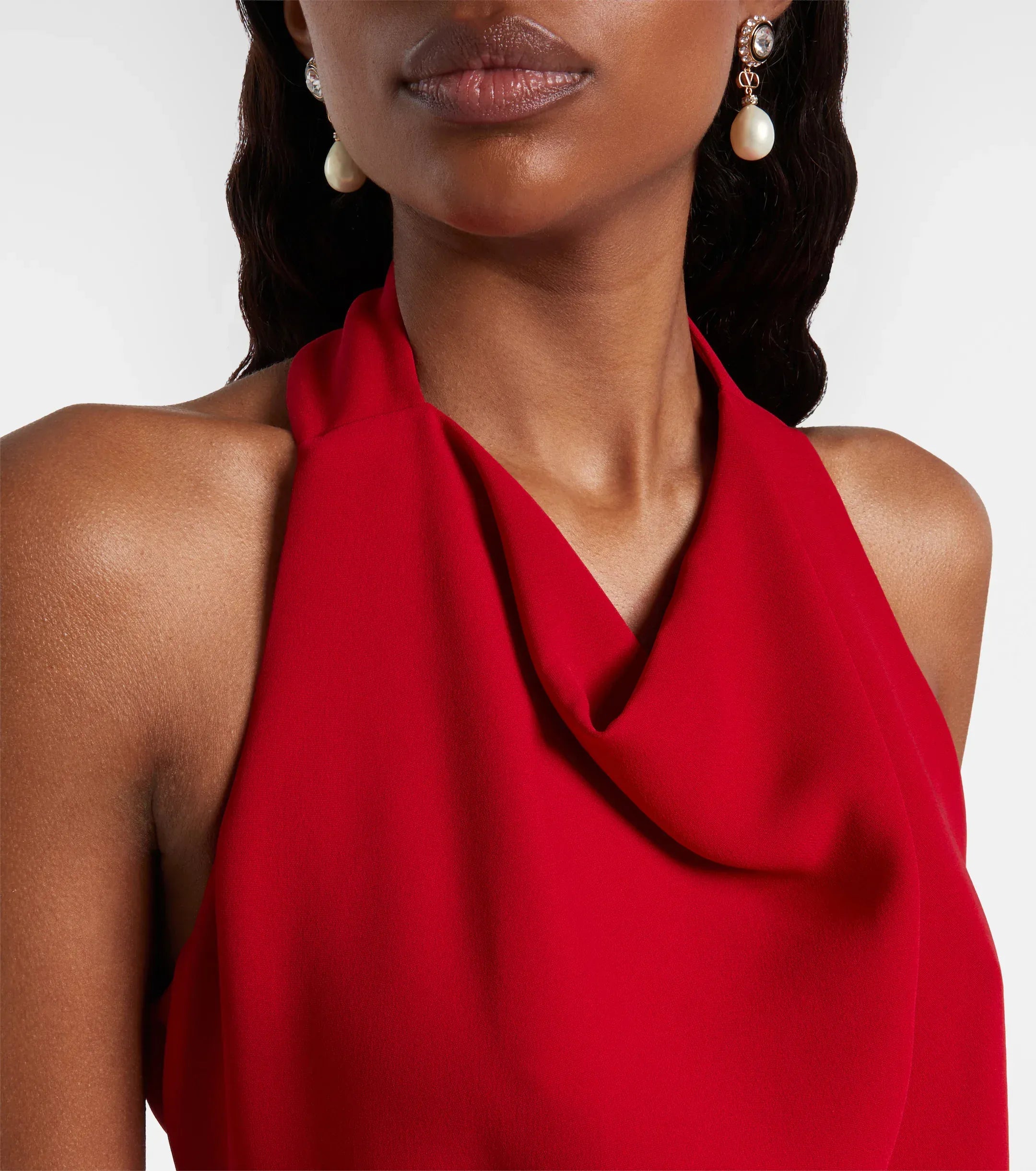 Valentino Silk Halterneck Mini Dress