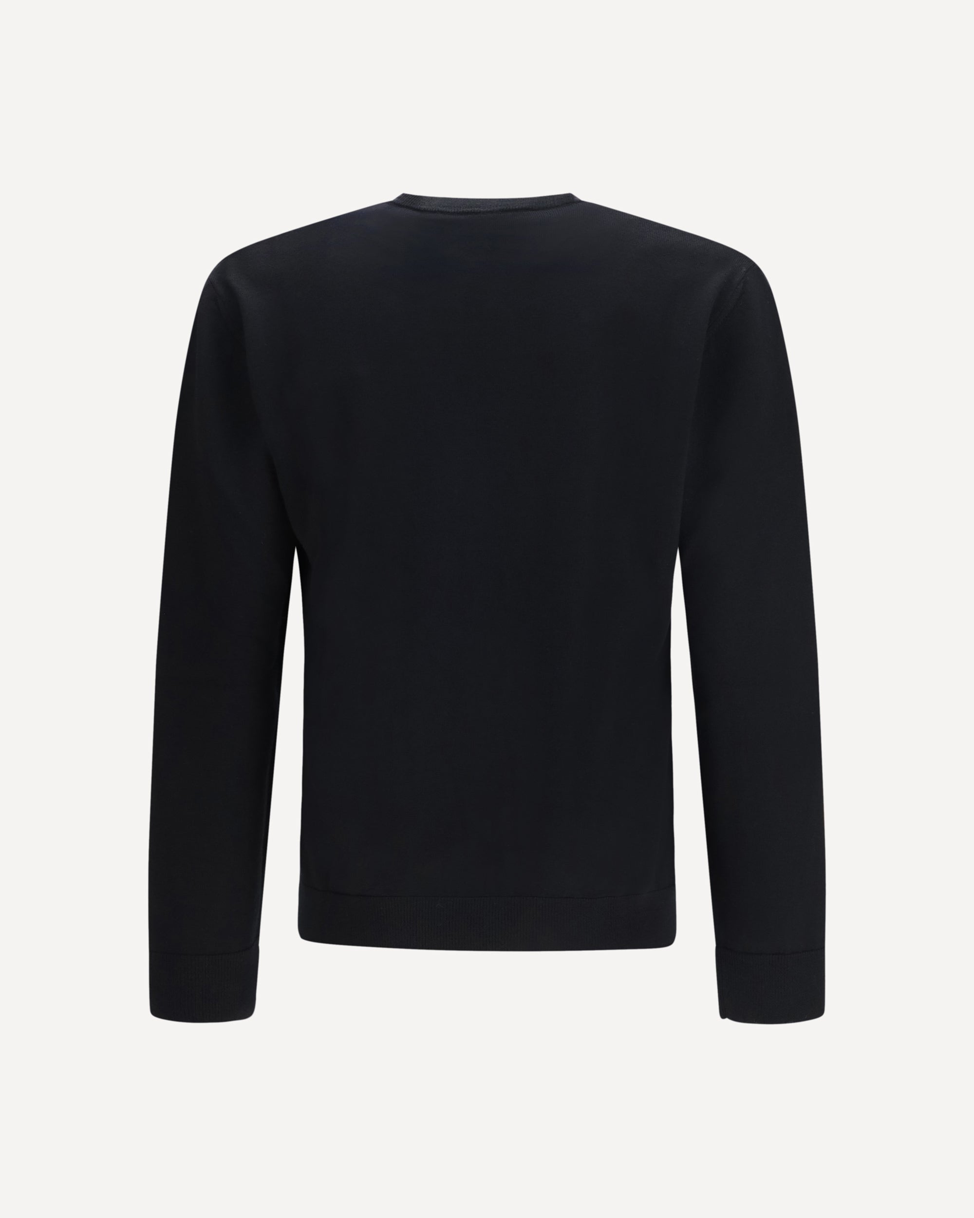 Valentino Virgin Wool Intarsia V Detail Sweater - alternate view
