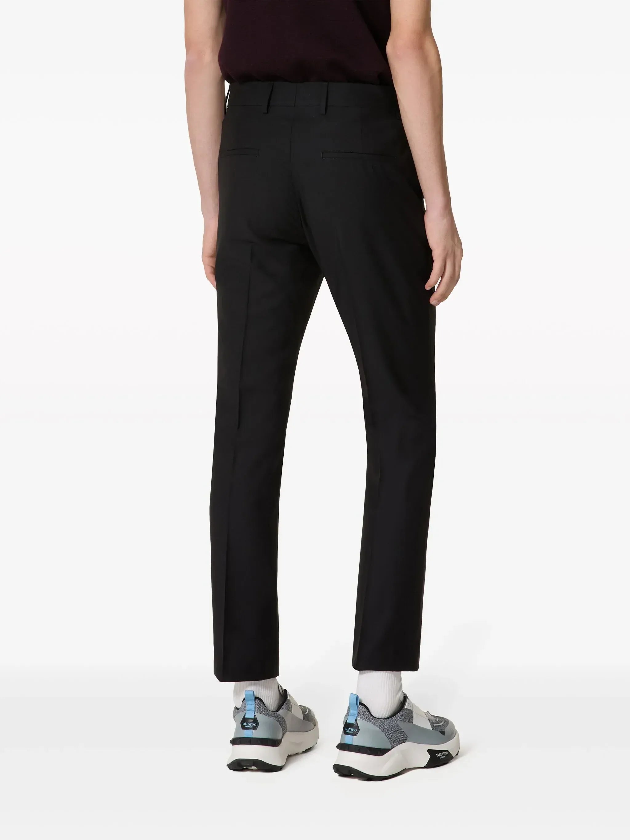 Valentino VLogo Signature Pleated Pants