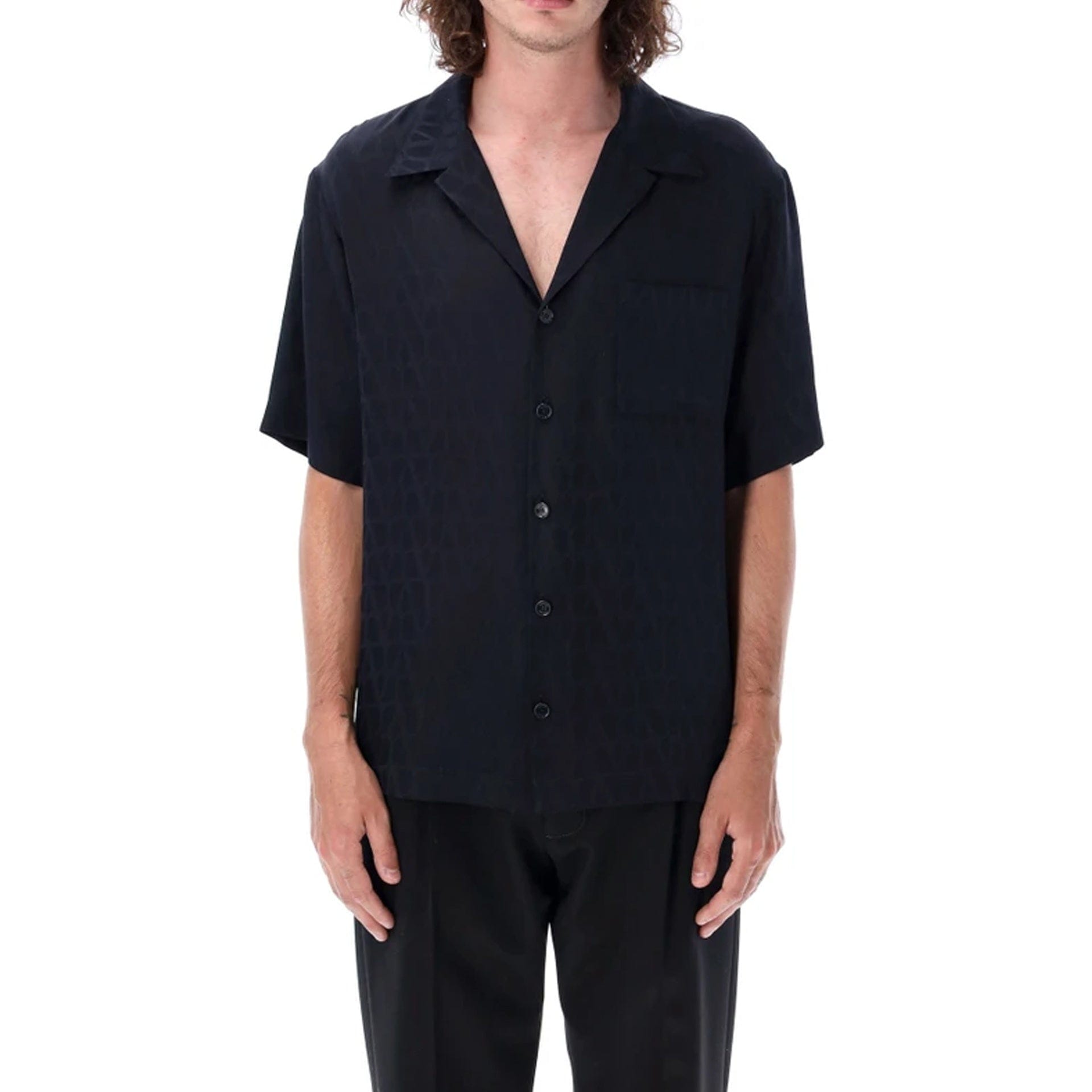 Valentino Vlogo Signature Short-Sleeve Shirt - alternate view