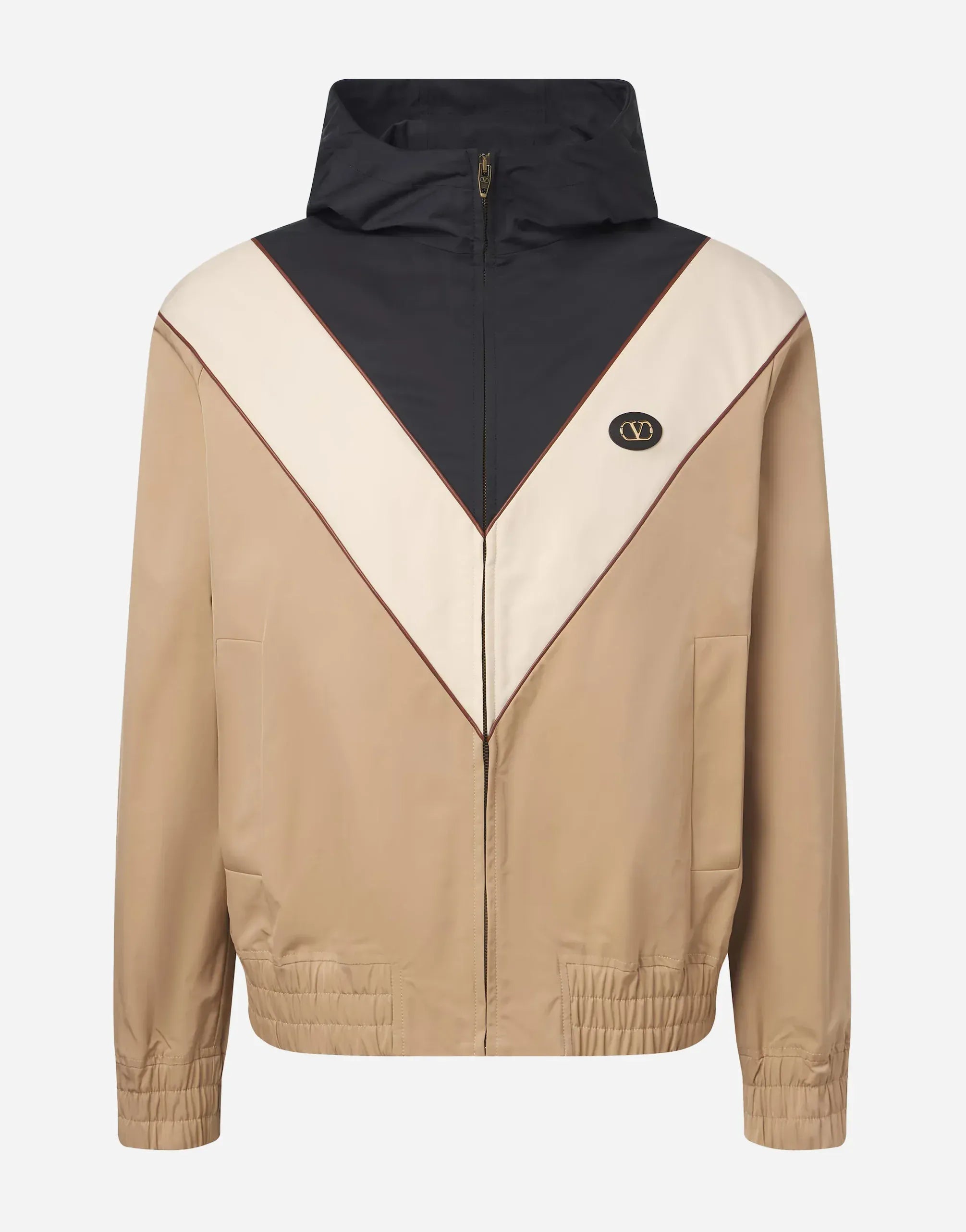 Valentino VLogo Striped Jacket