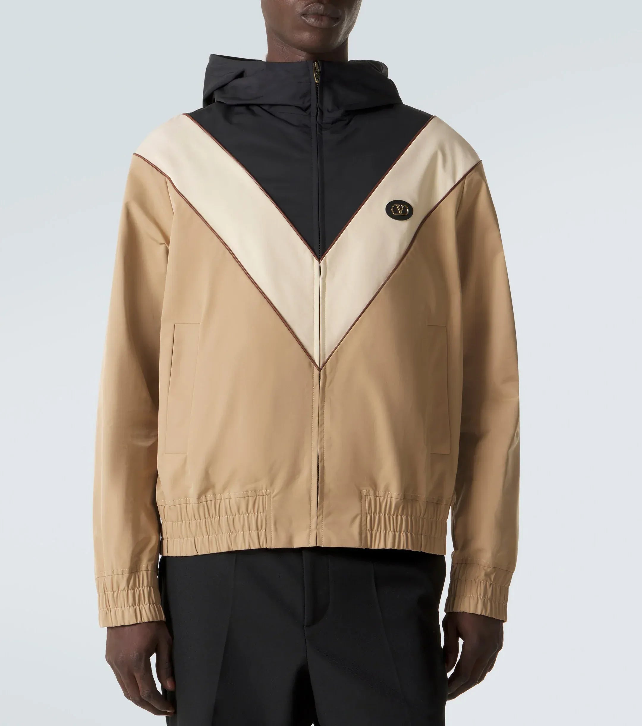 Valentino VLogo Striped Jacket