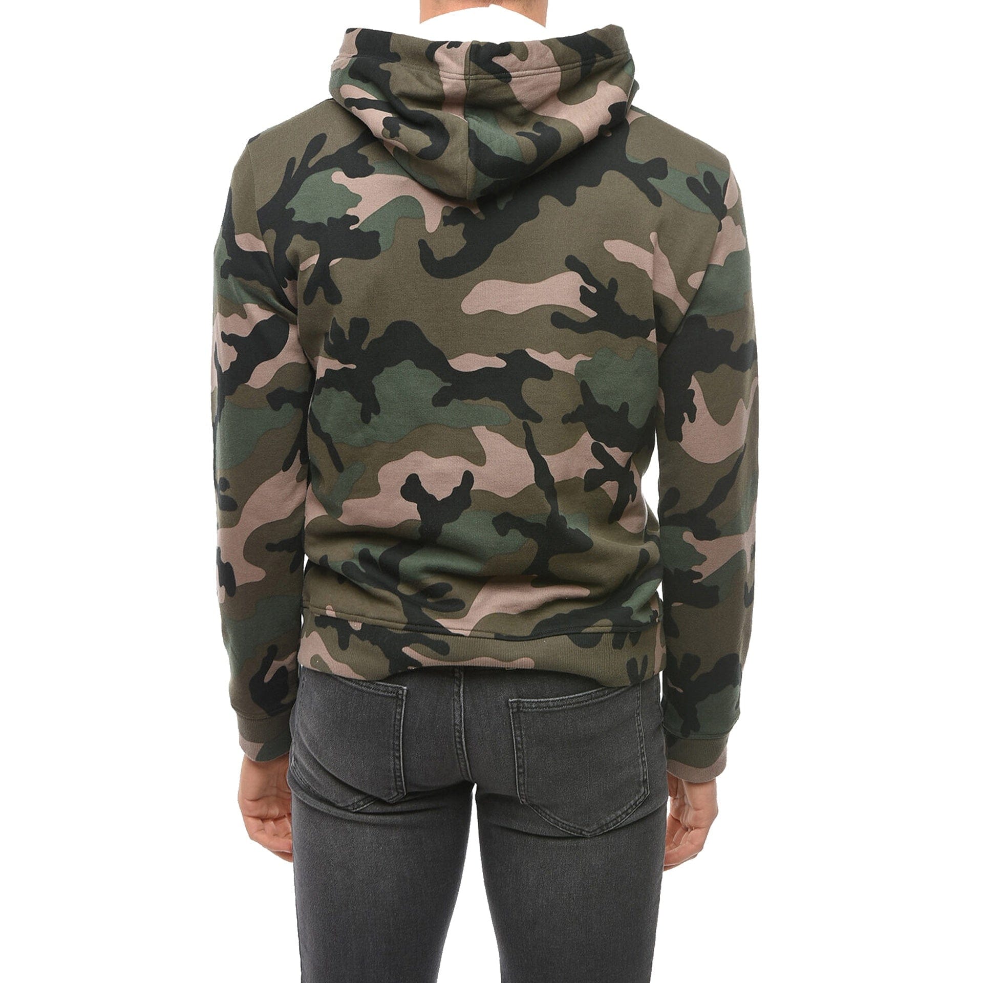 Valentino Vltn Camouflage Hoodie