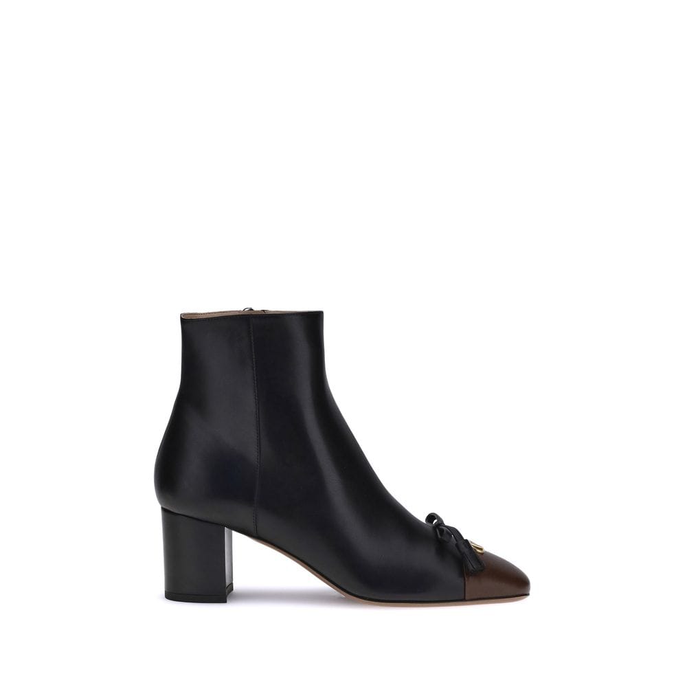 Valentino Garavani 60 Leather Valet De Roi Ankle Boots - alternate view