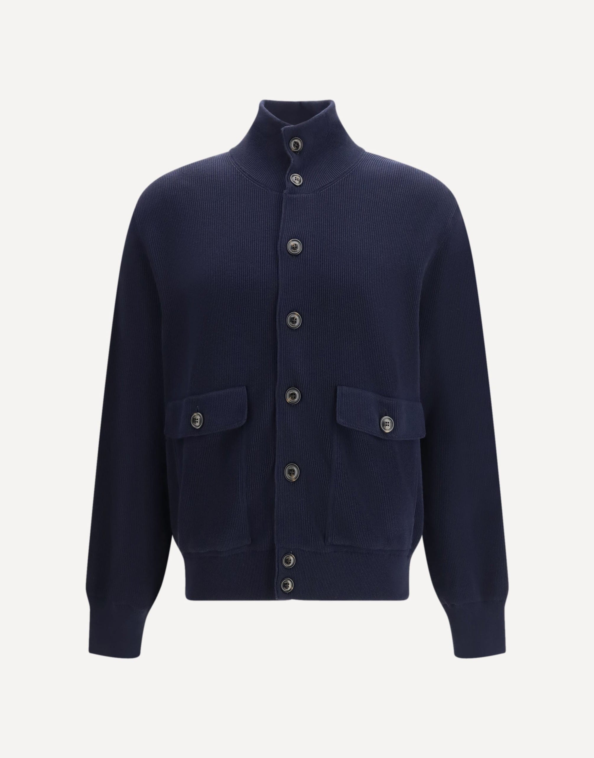 Valstar Cotton Half-Knit Sweater With Pockets