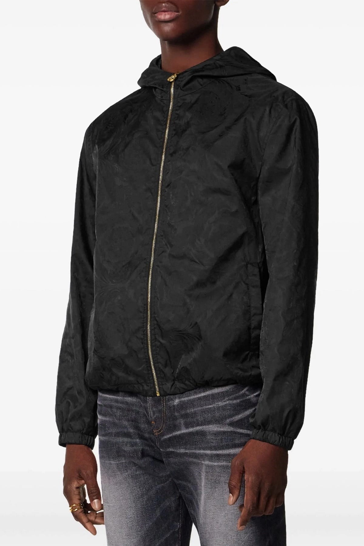 Versace Versace Barocco Jacquard Windbreaker