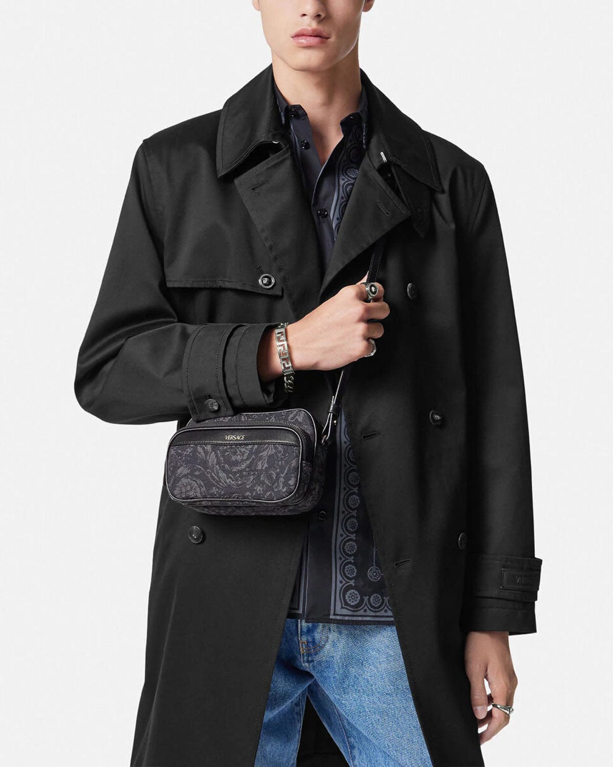 Versace Barocco Messenger Bag