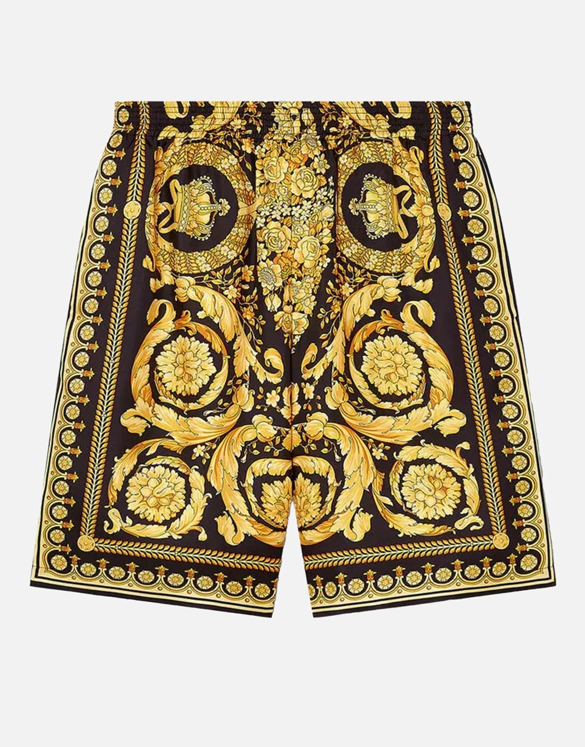 Versace Barocco Silk Shorts