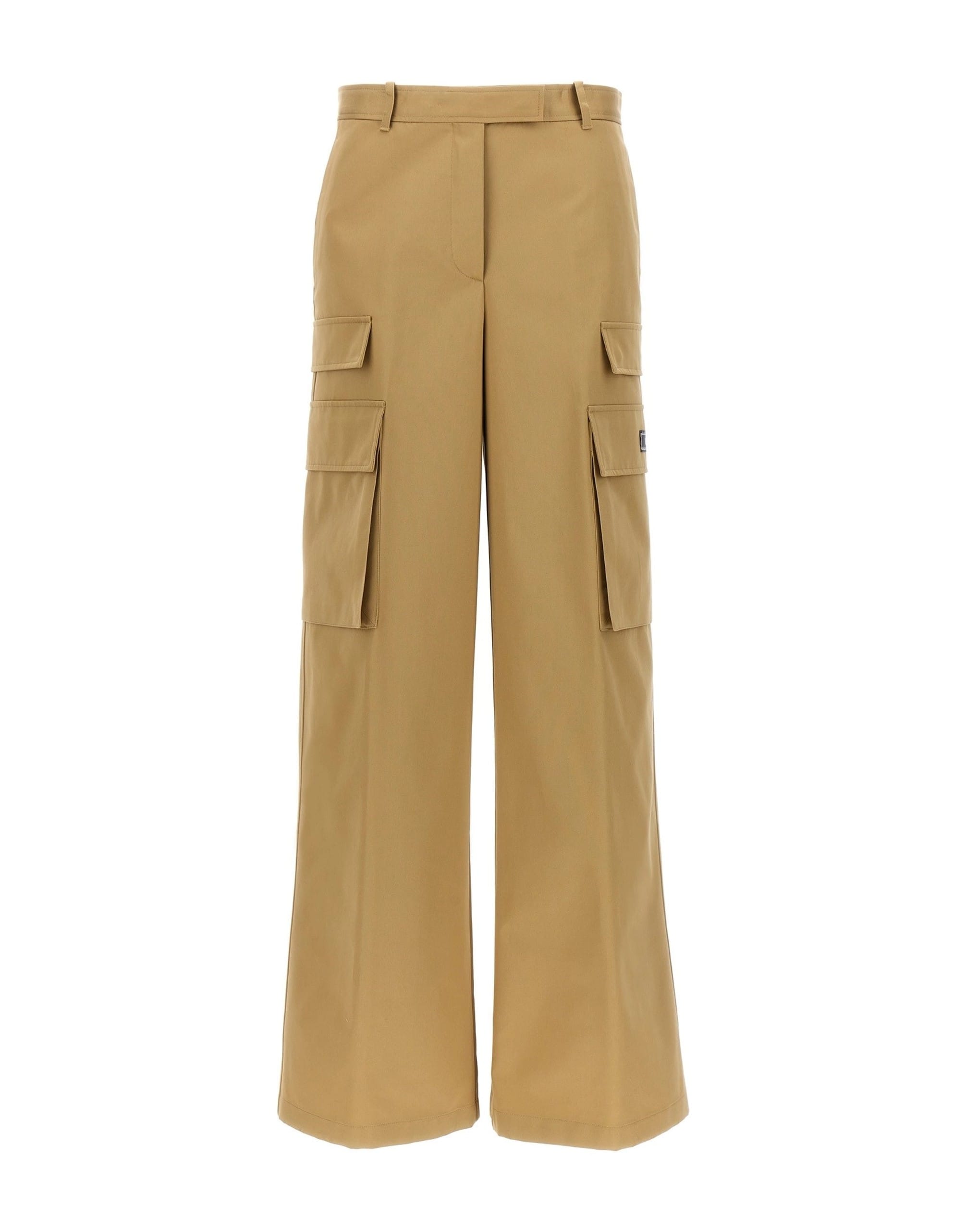 Versace Versace Beige Cotton Cargo Pants