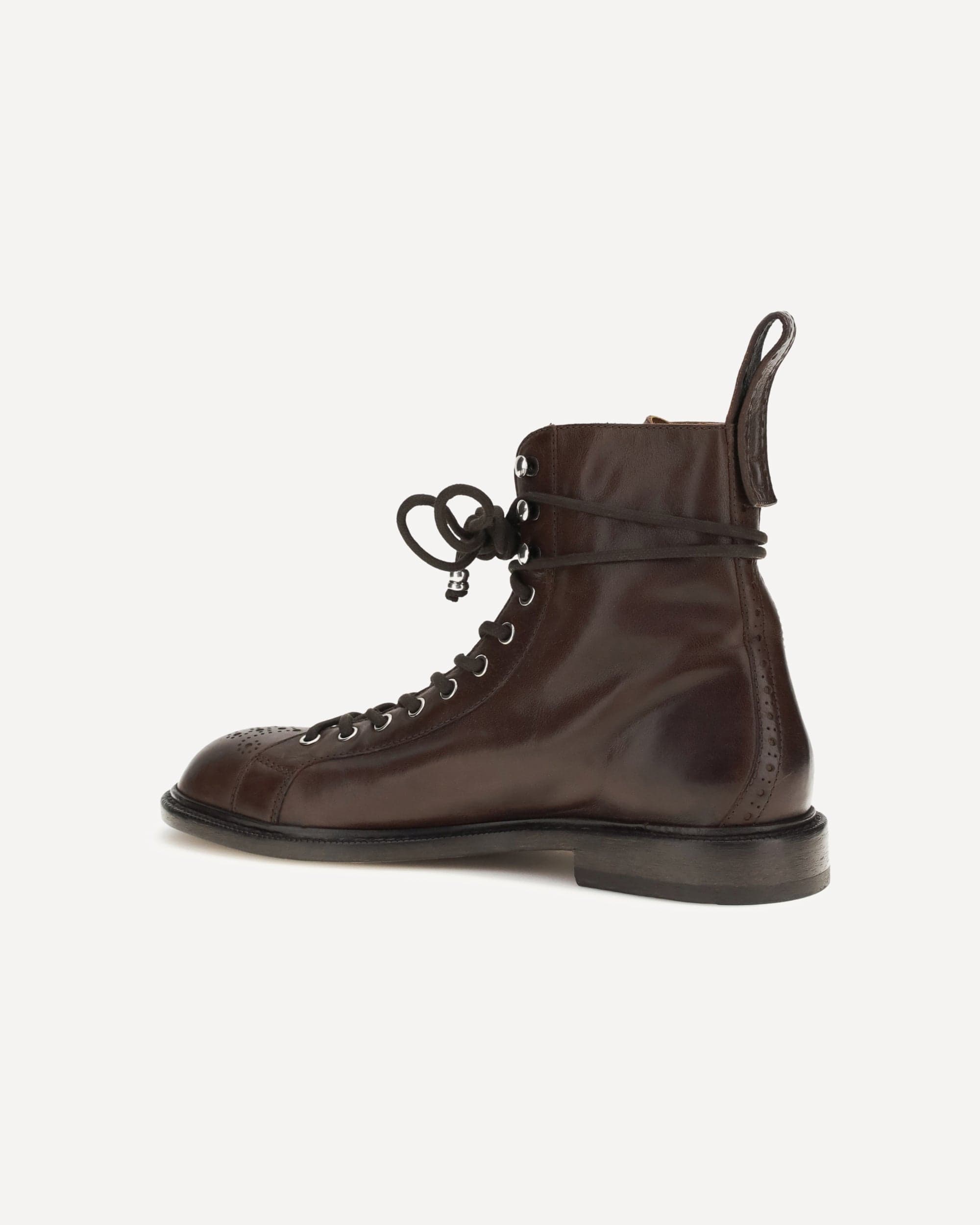 Versace Billy Leather Ankle Boots